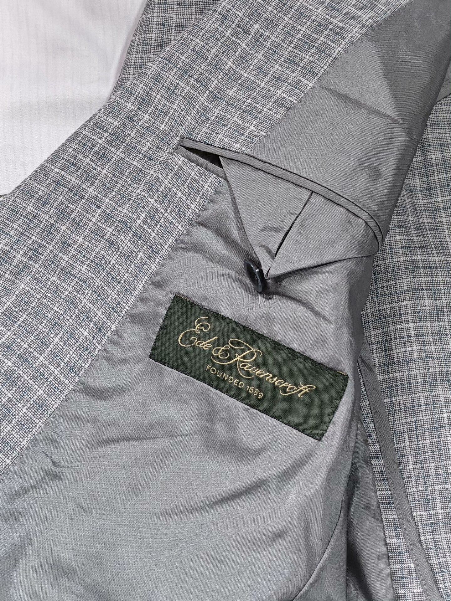 Ermenegildo Zegna Italian Zegna Custom Suit by Ede Ravenscroft Size US M / EU 48-50 / 2 - 7 Thumbnail