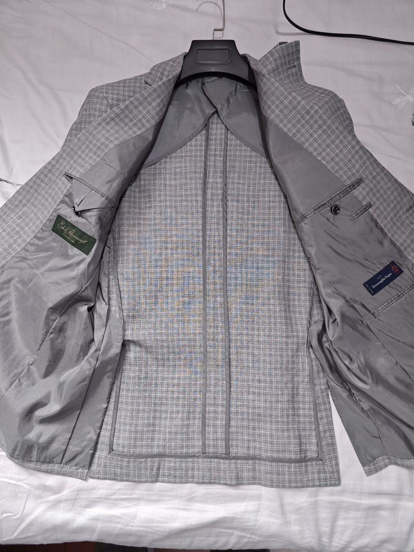 Ermenegildo Zegna Italian Zegna Custom Suit by Ede Ravenscroft Size US M / EU 48-50 / 2 - 6 Thumbnail