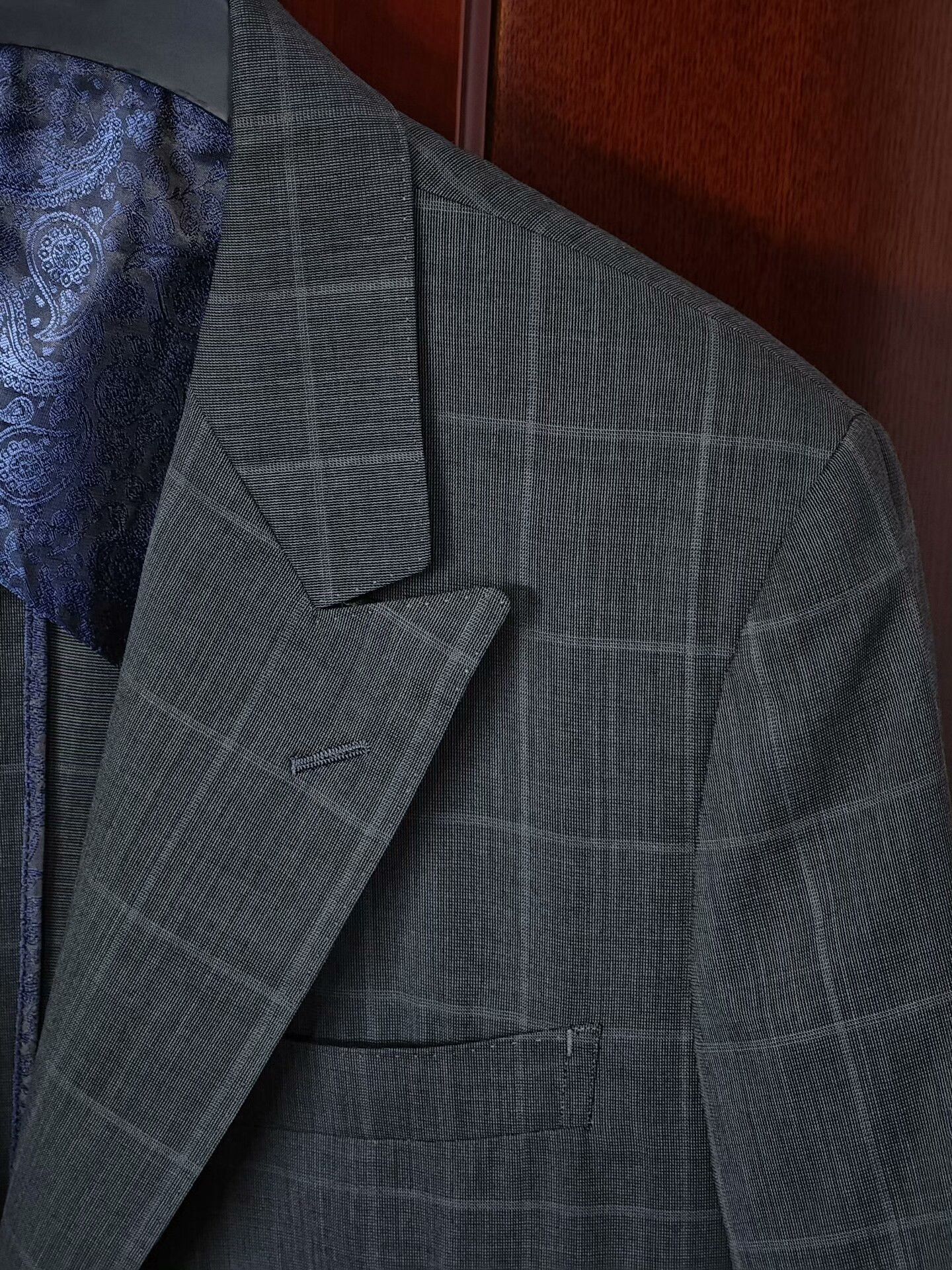 Ermenegildo Zegna Custom Zegna Wool-Linen Blend Suit Size US M / EU 48-50 / 2 - 2 Thumbnail