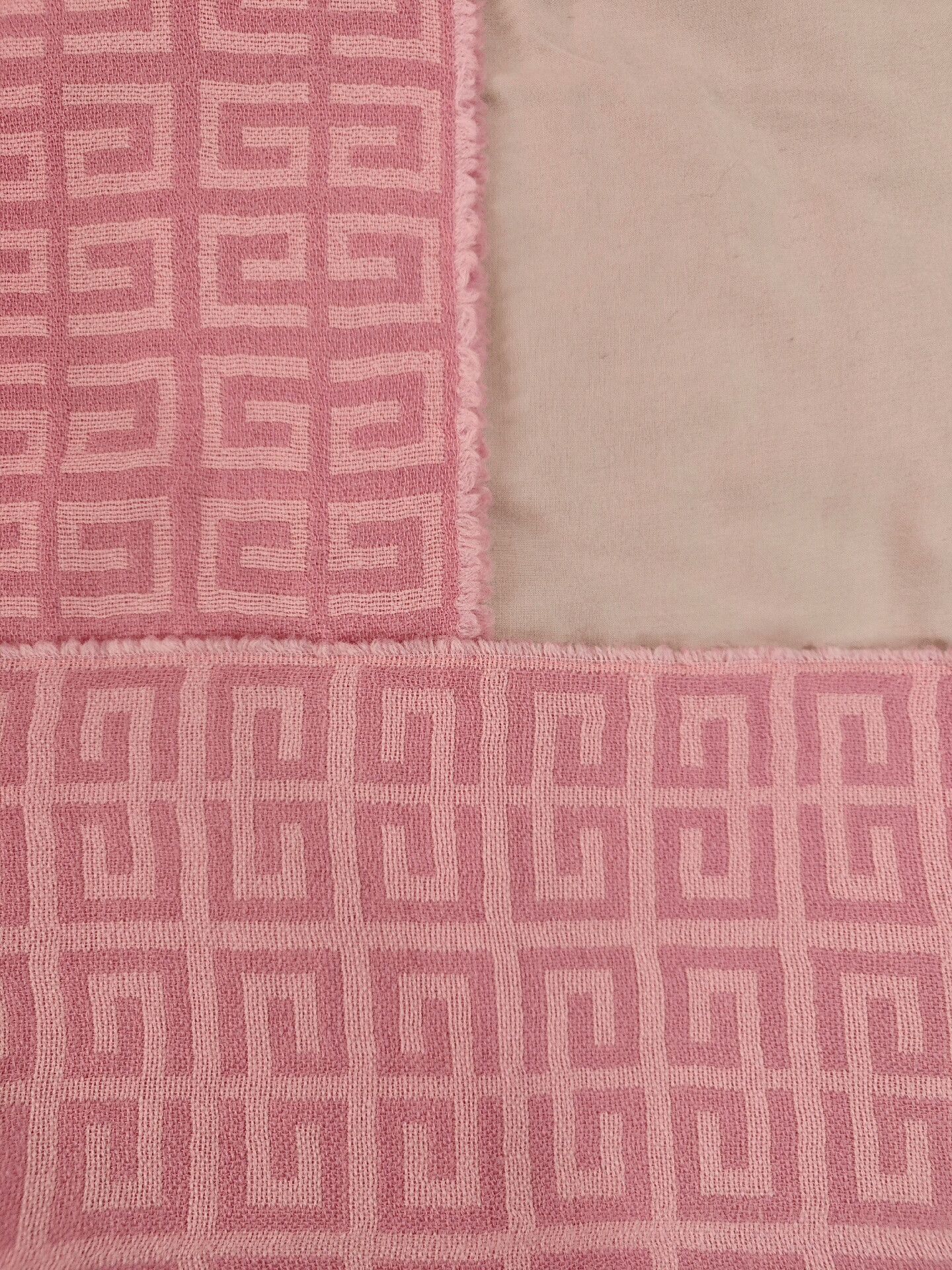 Givenchy Givenchy Italian Wool Scarf in Pink Size ONE SIZE - 4 Thumbnail