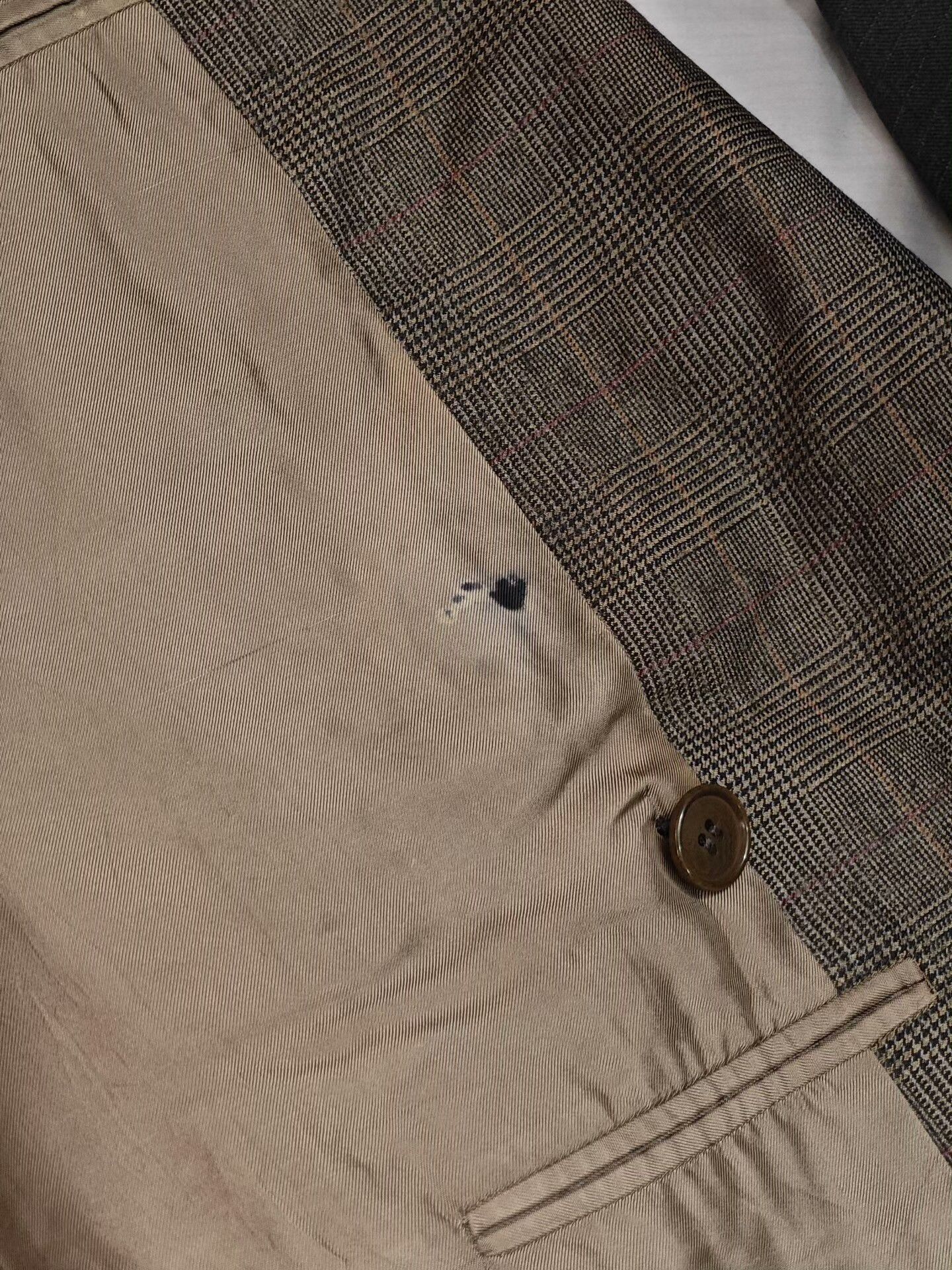 Luciano Barbera Luciano Barbera Brown Wool Suit Jacket Size US M / EU 48-50 / 2 - 8 Thumbnail
