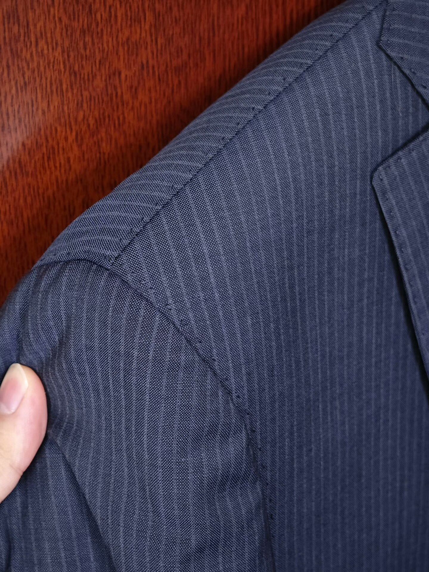 Loro Piana Loro Piana Gray Blue Wool Suit Size US M / EU 48-50 / 2 - 3 Thumbnail