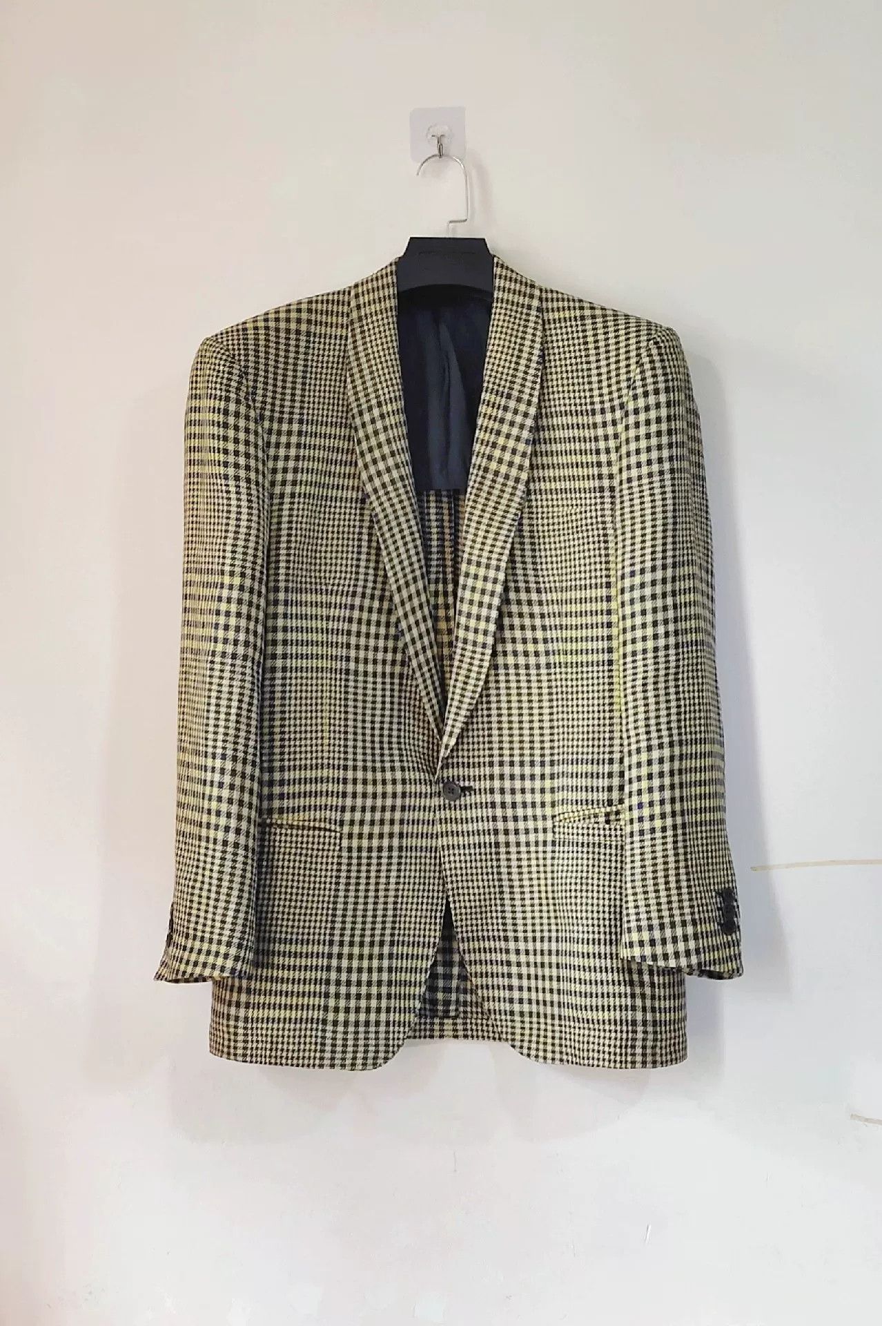 Z Zegna Versace Vintage Linen Suit Jacket Size US M / EU 48-50 / 2 - 2 Thumbnail