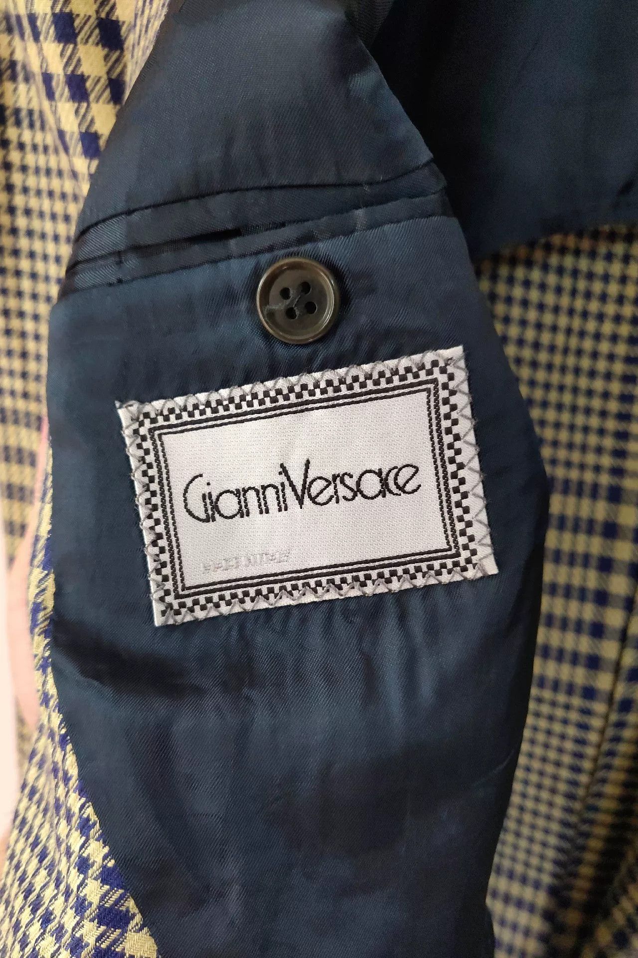 Z Zegna Versace Vintage Linen Suit Jacket Size US M / EU 48-50 / 2 - 4 Thumbnail