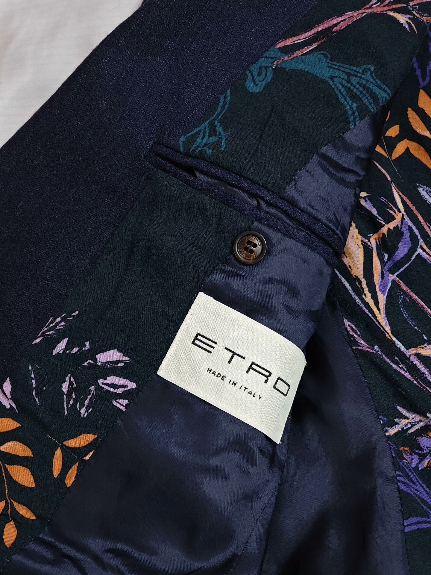 Etro Etro Italian Casual Blazer for Men Size US M / EU 48-50 / 2 - 7 Thumbnail