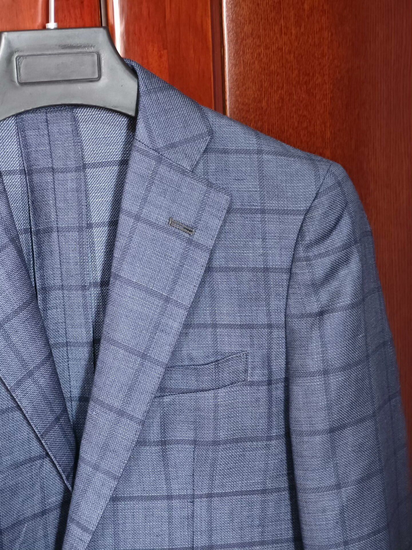 Marni Custom Blue Check Suit Jacket Size US S / EU 44-46 / 1 - 2 Thumbnail