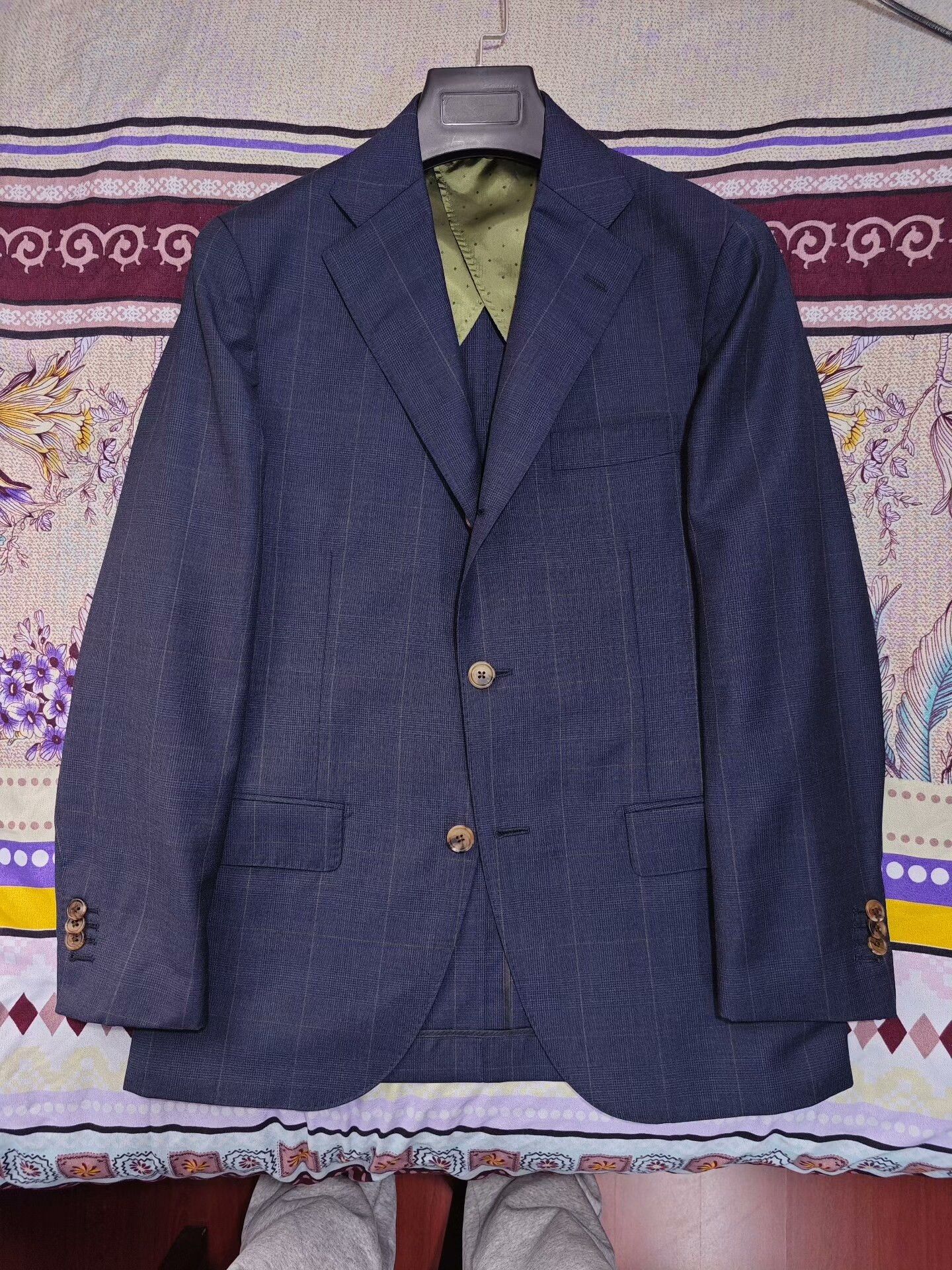 Ermenegildo Zegna Italian Zegna Wool Blazer Custom Suit Size US S / EU 44-46 / 1 - 5 Thumbnail