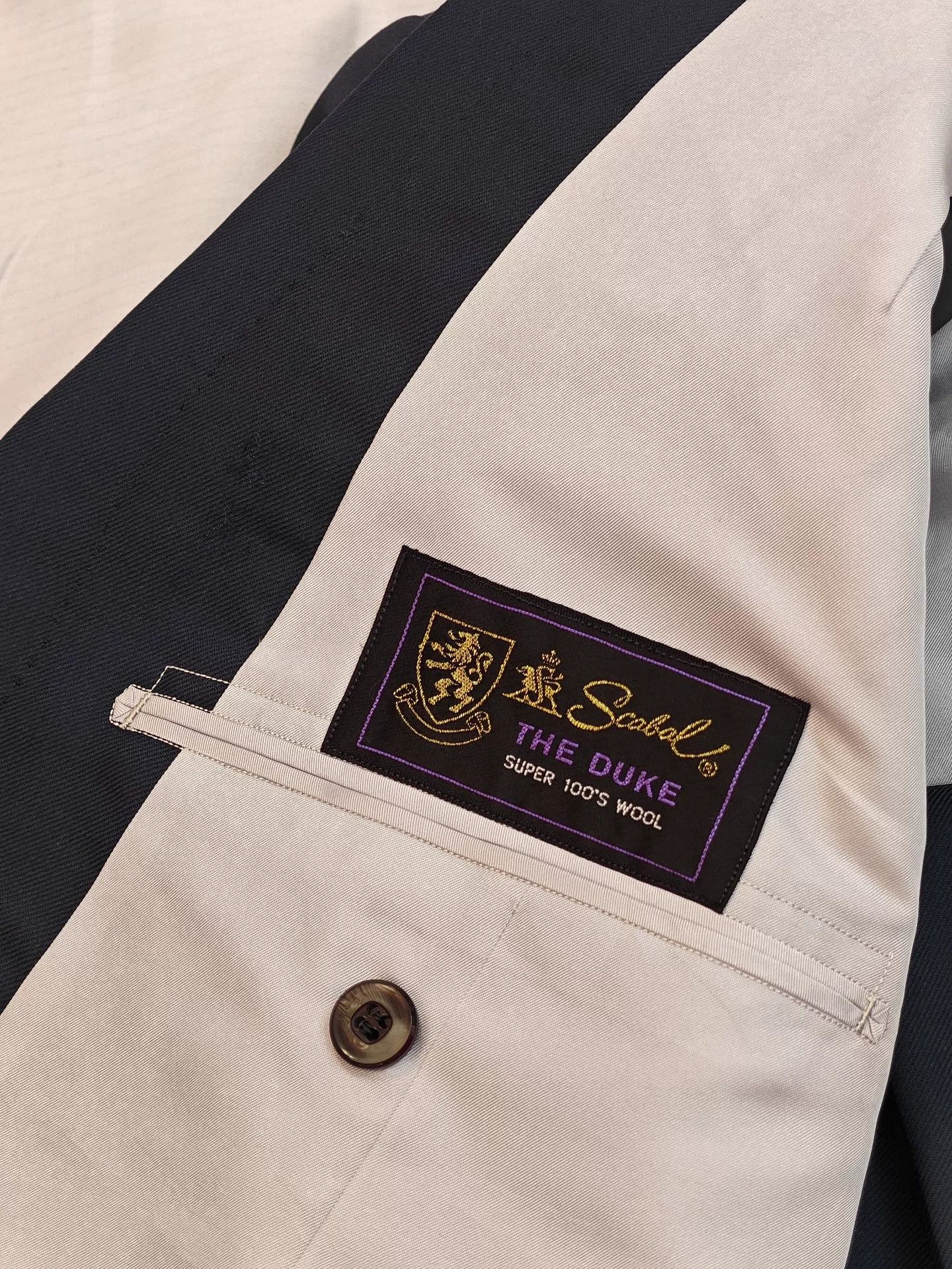 SCABAL Custom Wool and Linen Suit Set Size US L / EU 52-54 / 3 - 8 Thumbnail
