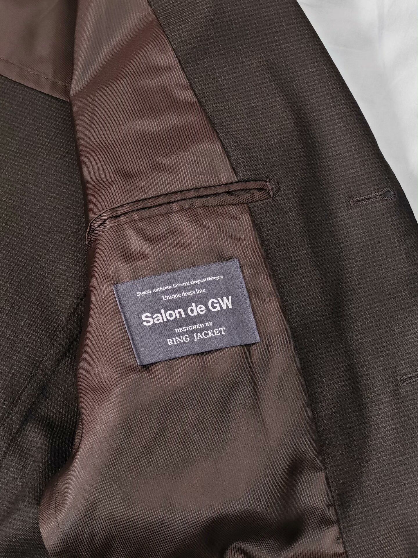 Beams Japan Brown Checkered Ring Jacket Size US S / EU 44-46 / 1 - 7 Thumbnail