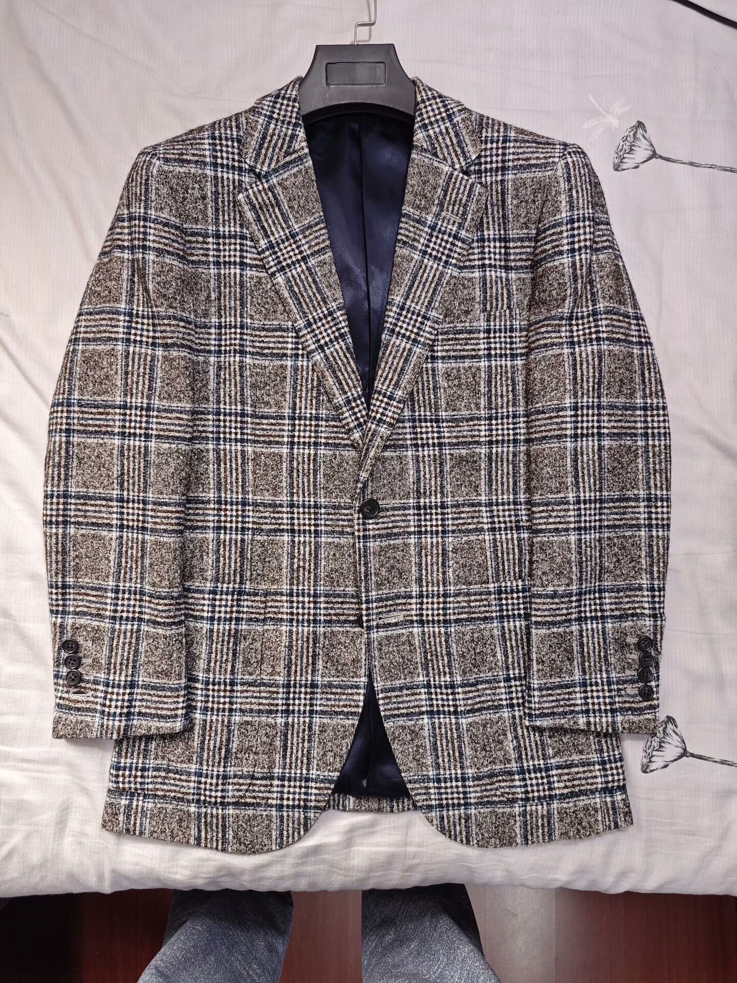 Armani Custom Italian Wool Blend Suit Jacket Size US S / EU 44-46 / 1 - 5 Thumbnail