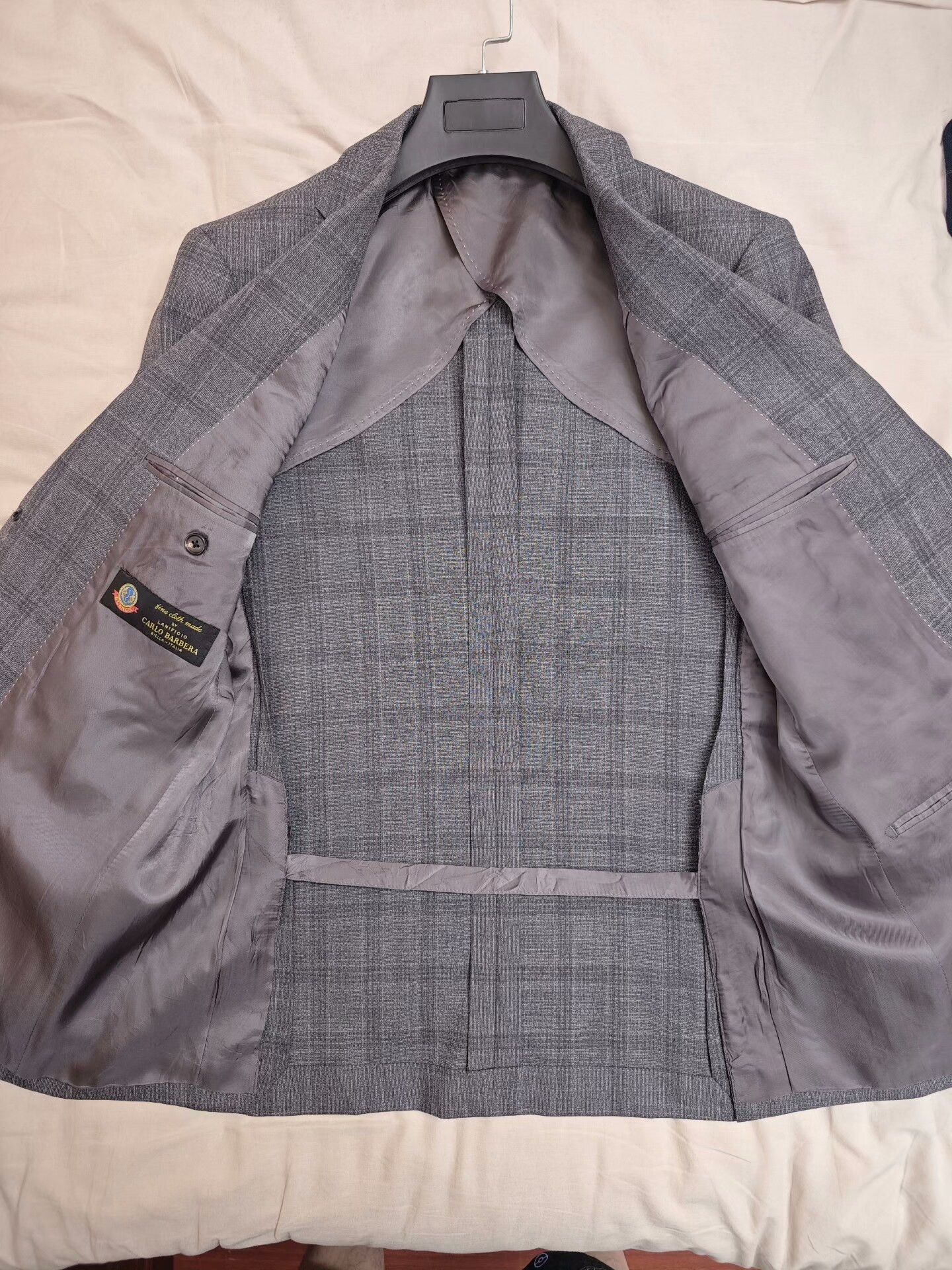 Luciano Barbera Italian Carlo Barbera Wool Blazer Size US M / EU 48-50 / 2 - 7 Thumbnail