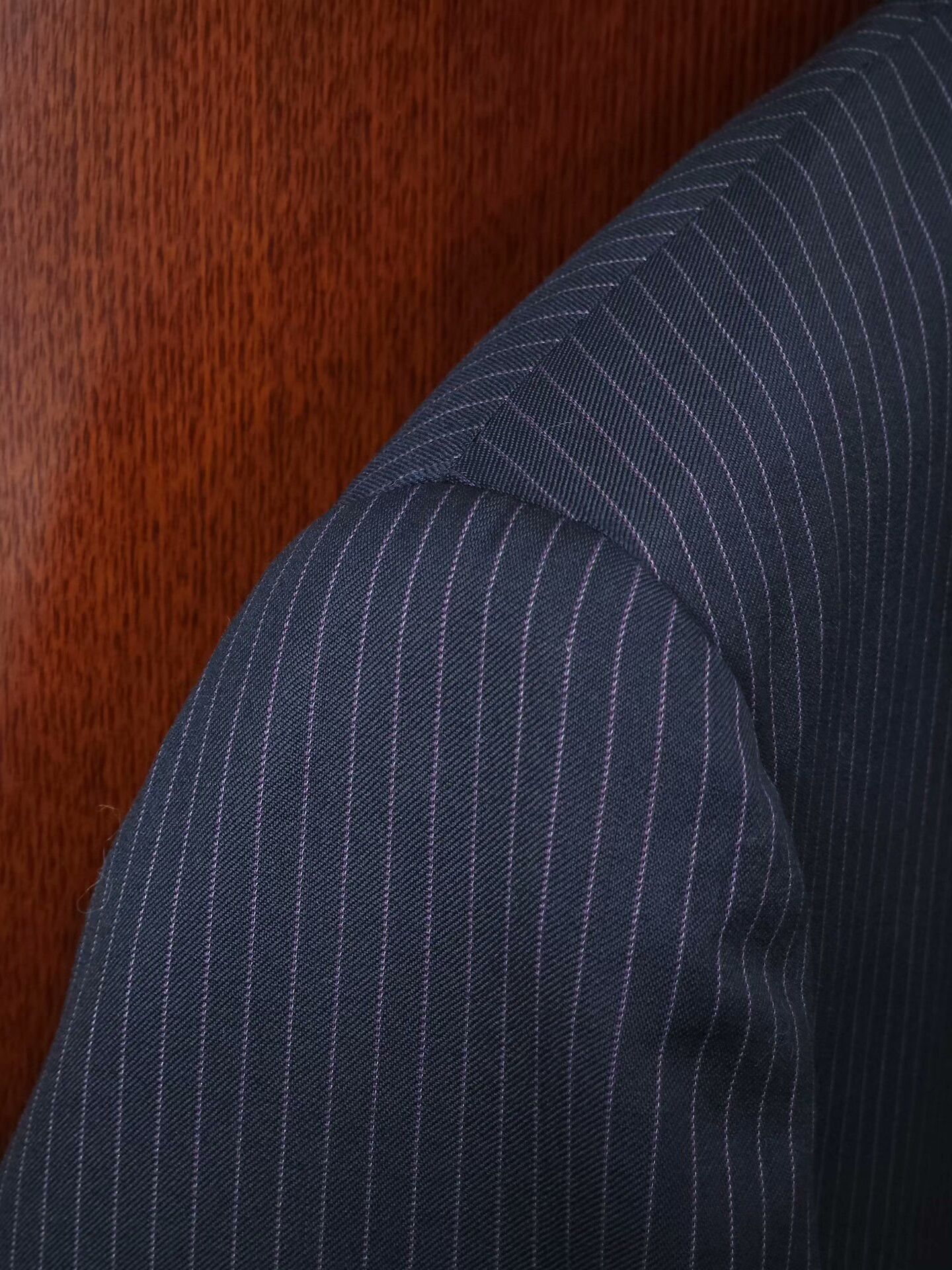 Ermenegildo Zegna Zegna Italian Wool Striped Suit Jacket Size US S / EU 44-46 / 1 - 2 Thumbnail