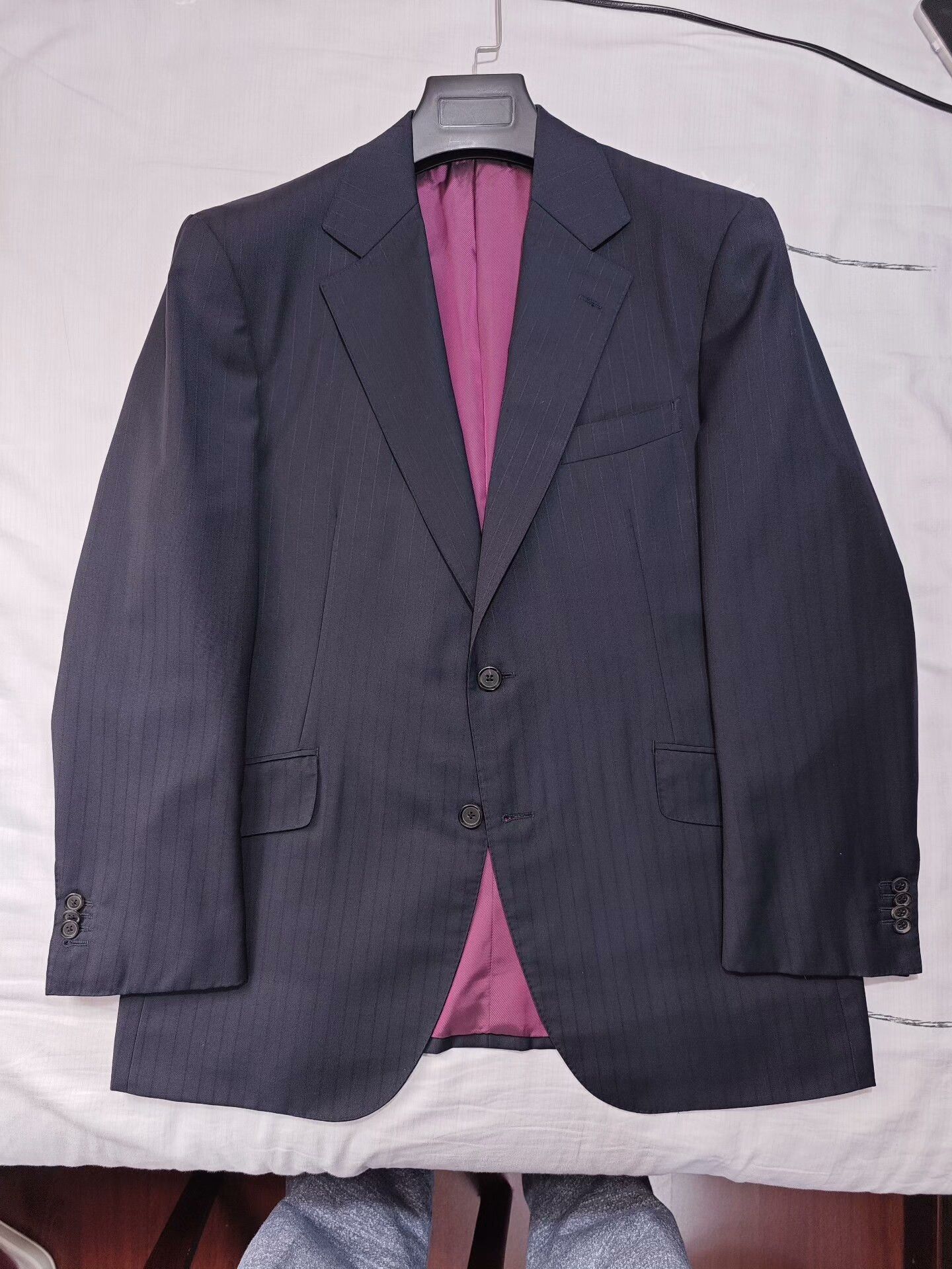 Holland & Sherry Custom Holland Sherry Wool Blazer Size US M / EU 48-50 / 2 - 5 Thumbnail