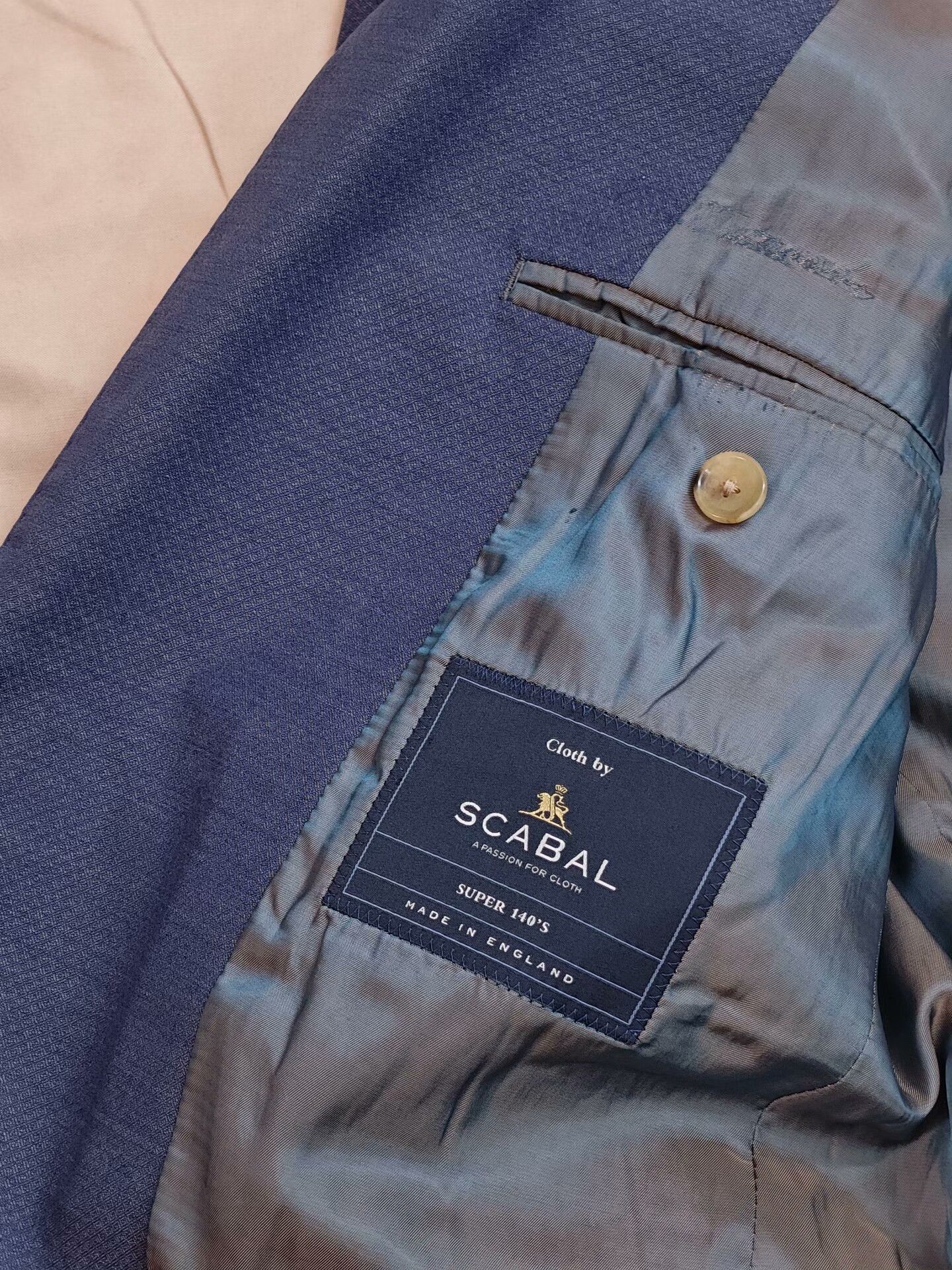 SCABAL Custom Scabal Wool Blazer Suit Size US M / EU 48-50 / 2 - 7 Thumbnail