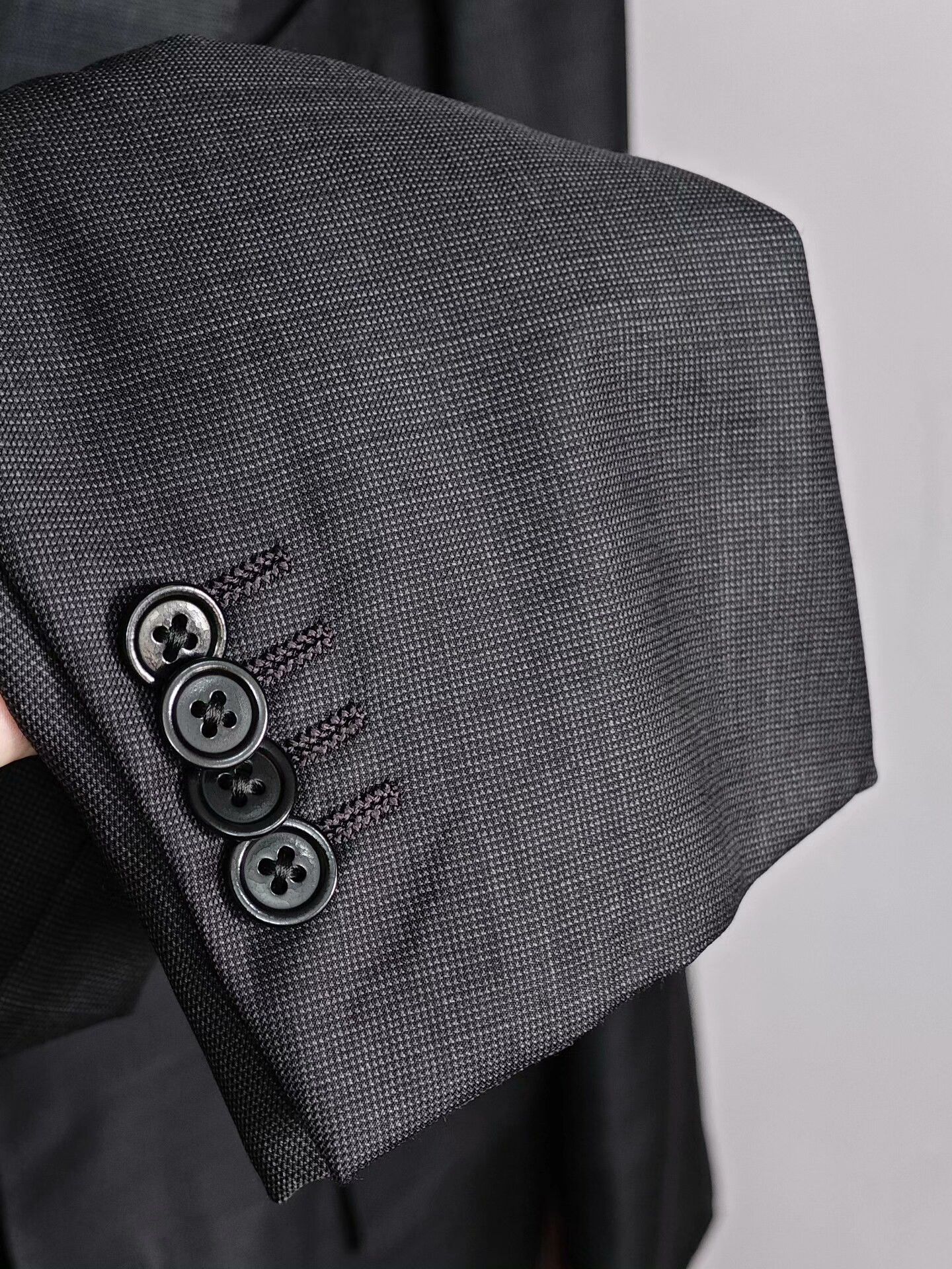 Ermenegildo Zegna Zegna Trofeo Wool Linen Suit Jacket Size US S / EU 44-46 / 1 - 4 Thumbnail