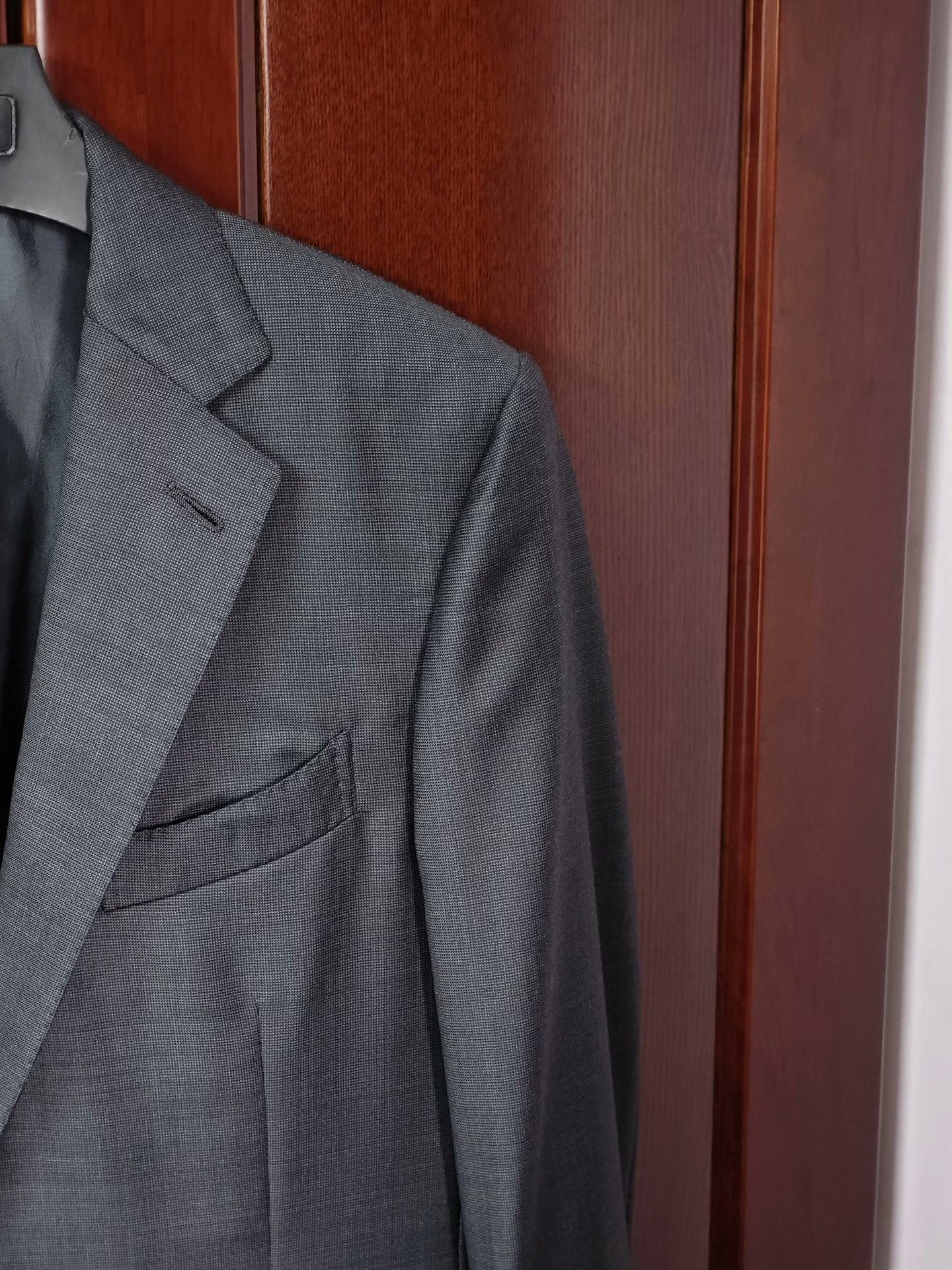 Ermenegildo Zegna Zegna Trofeo Wool Linen Suit Jacket Size US S / EU 44-46 / 1 - 2 Thumbnail