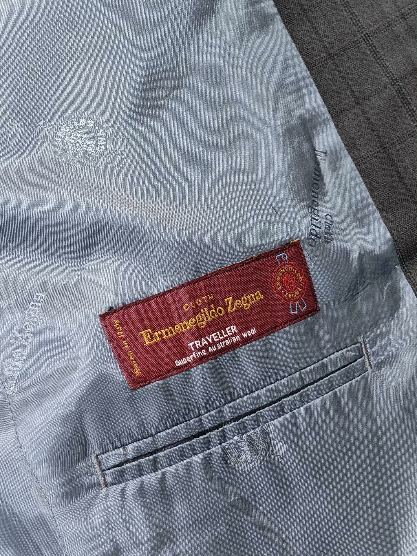 Ermenegildo Zegna Custom Gray Wool and Linen Suit Size US M / EU 48-50 / 2 - 8 Thumbnail