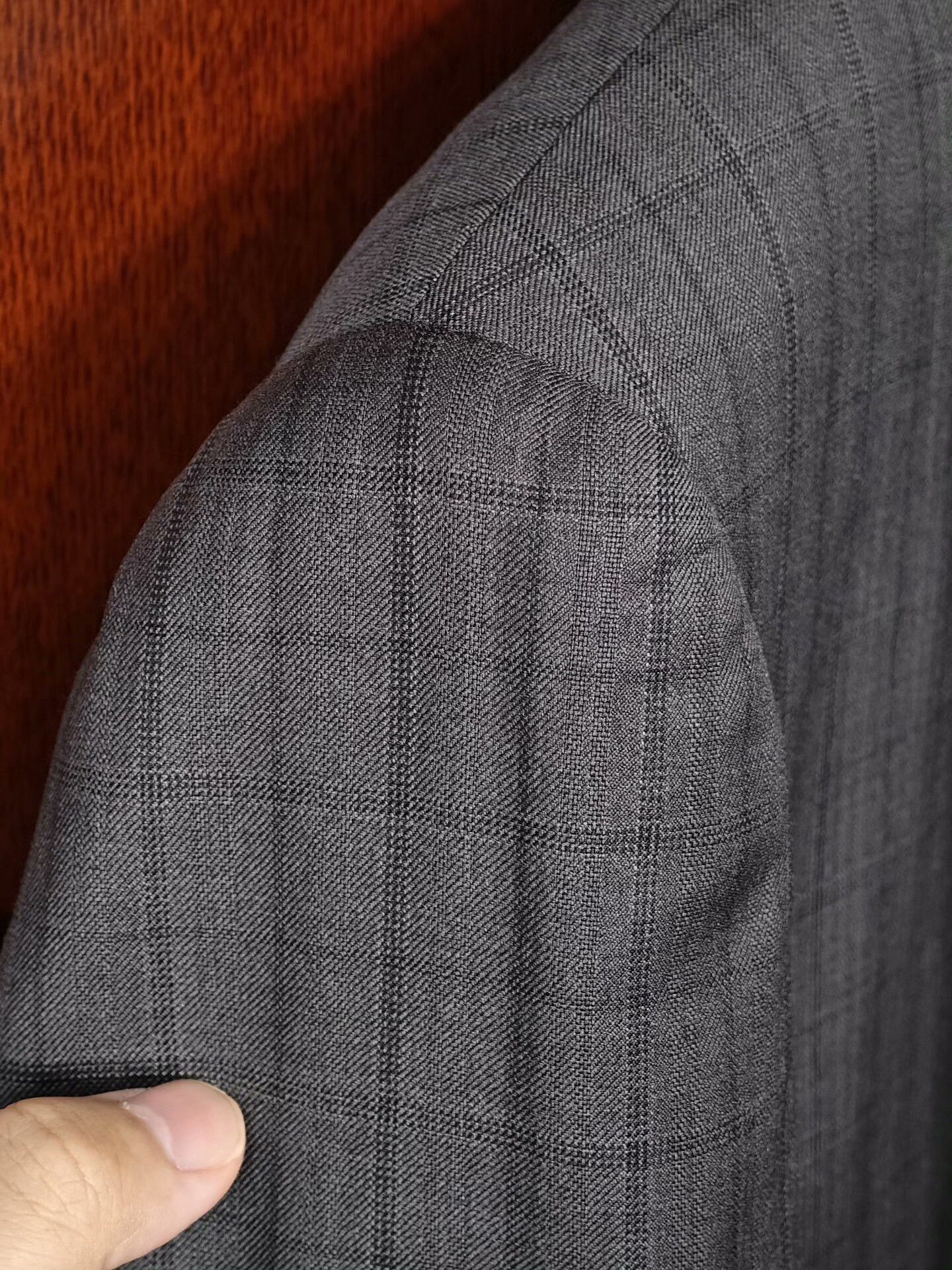Ermenegildo Zegna Custom Gray Wool and Linen Suit Size US M / EU 48-50 / 2 - 3 Thumbnail