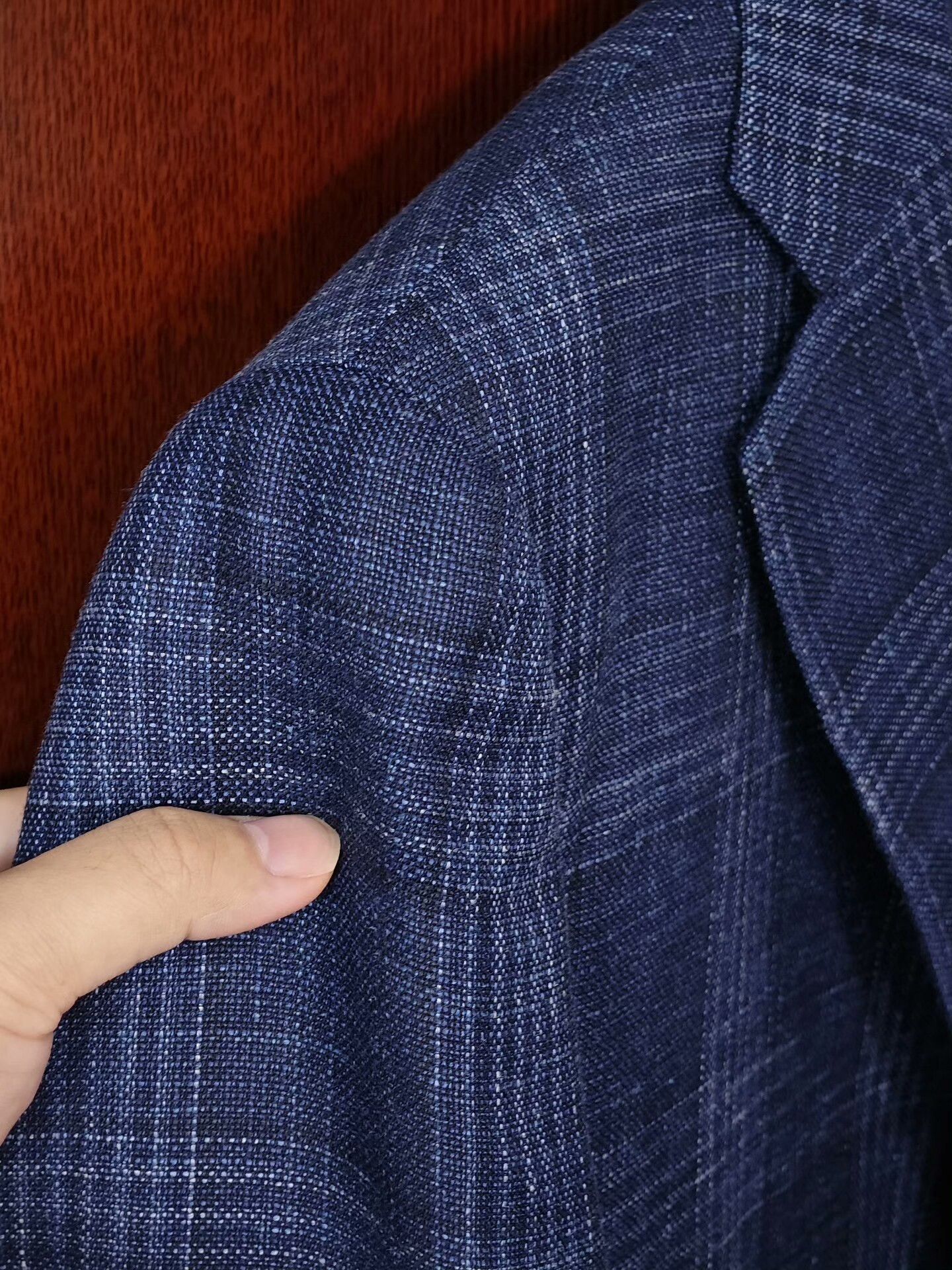 Loro Piana Loro Piana Custom Suit Blue Checked Size US S / EU 44-46 / 1 - 3 Thumbnail