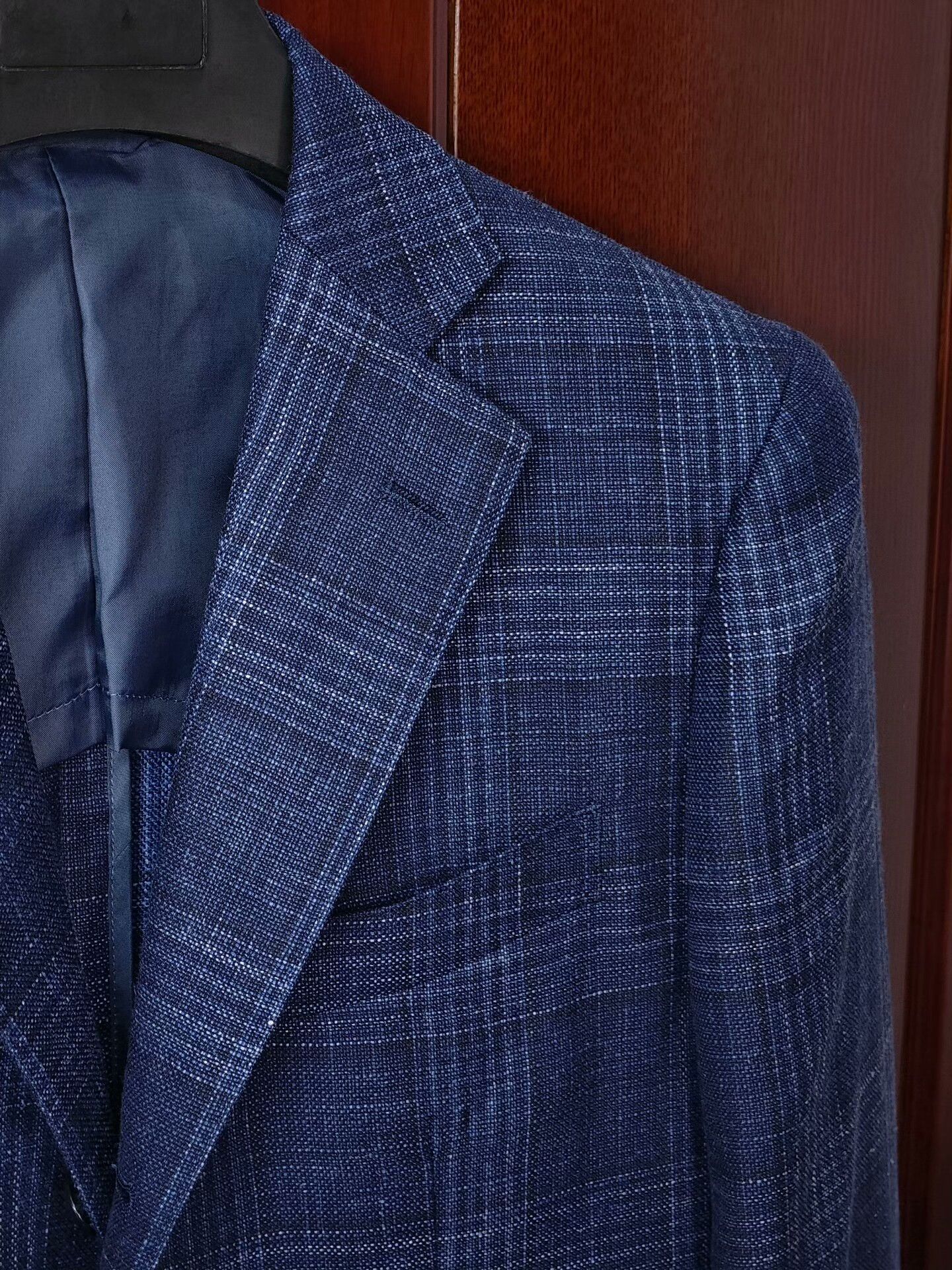 Loro Piana Loro Piana Custom Suit Blue Checked Size US S / EU 44-46 / 1 - 4 Thumbnail