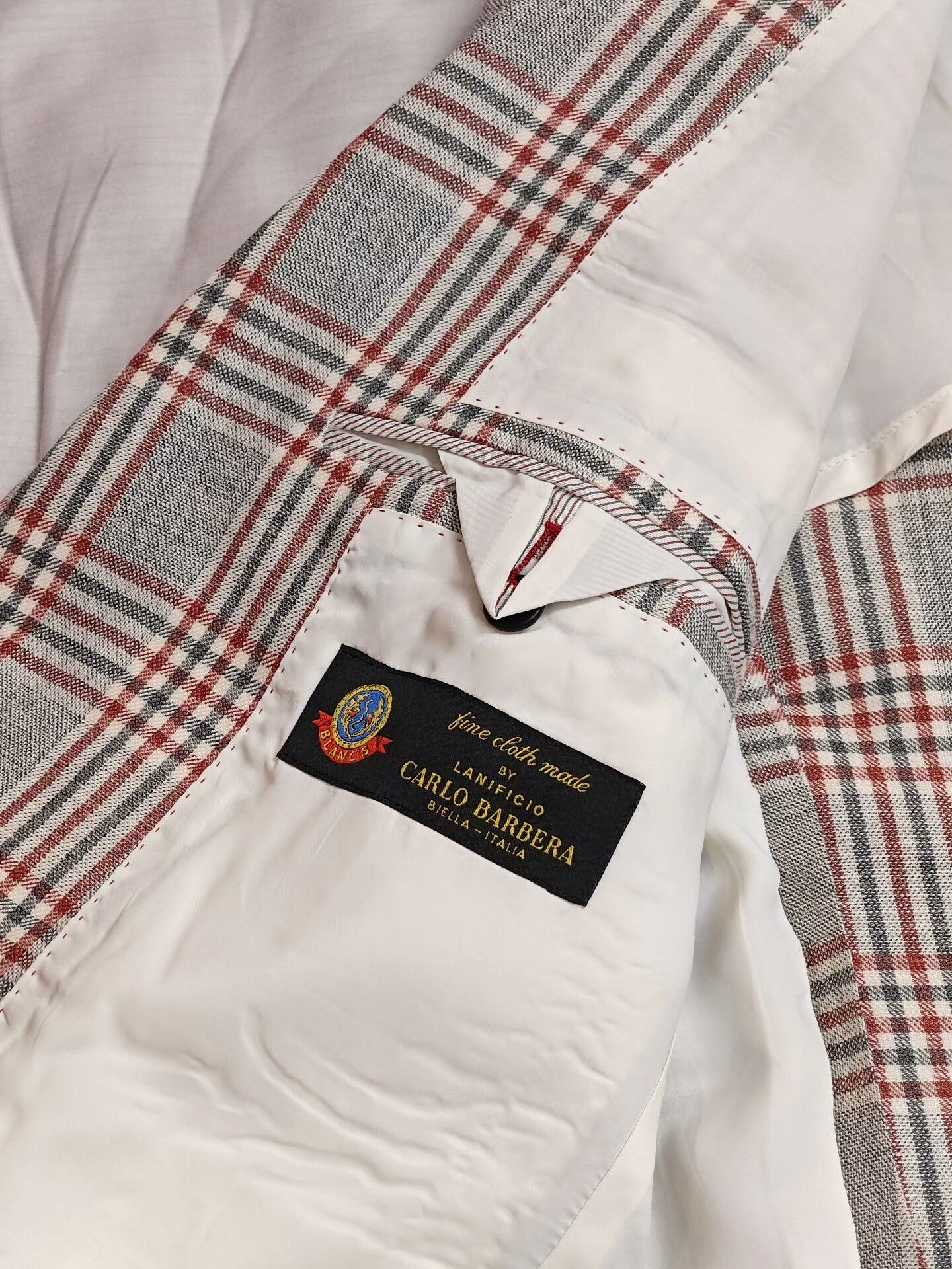 Carlo Palazzi Custom Carlo Barbera Linen Wool Suit Size US M / EU 48-50 / 2 - 7 Thumbnail