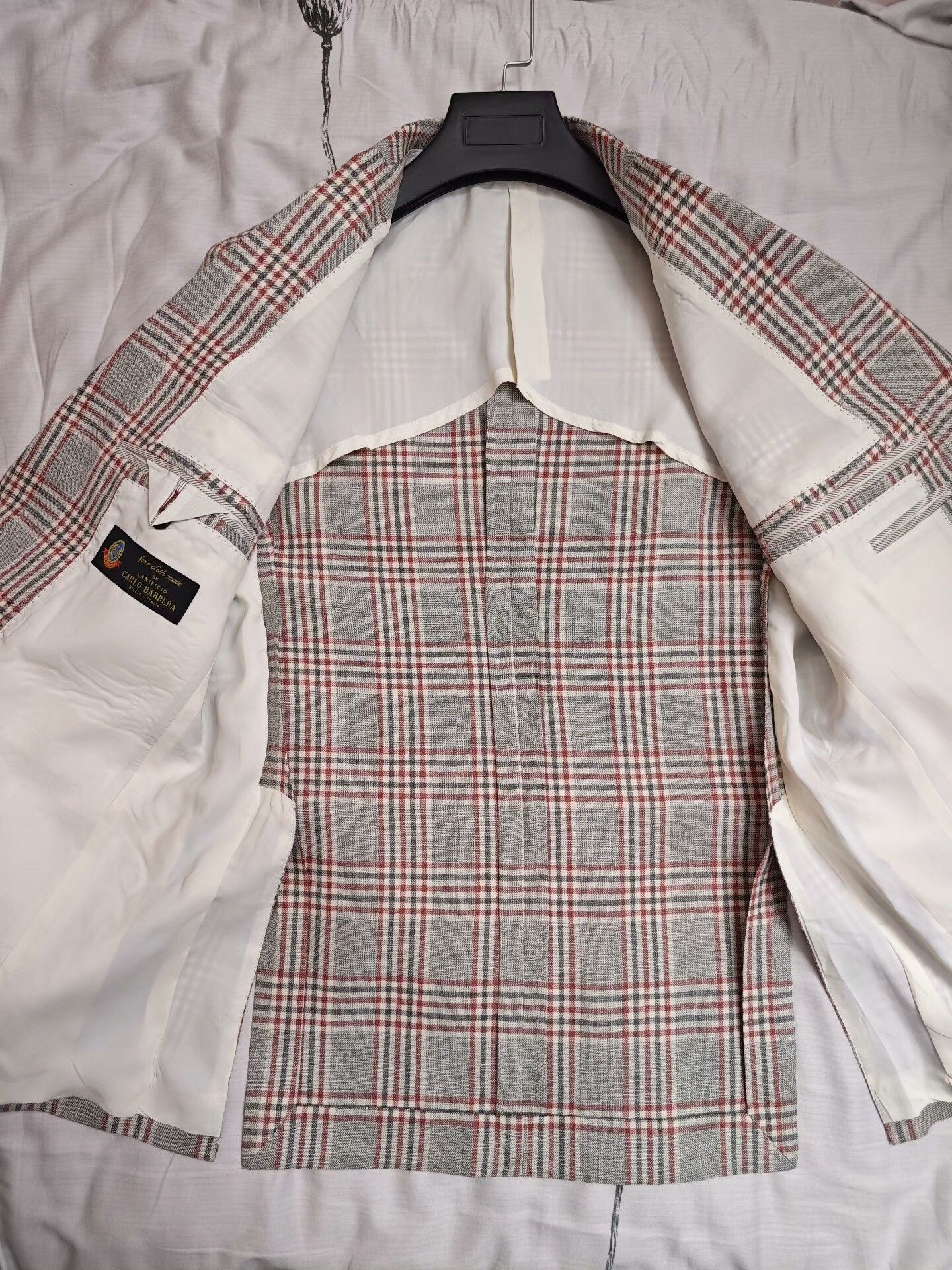 Carlo Palazzi Custom Carlo Barbera Linen Wool Suit Size US M / EU 48-50 / 2 - 6 Thumbnail