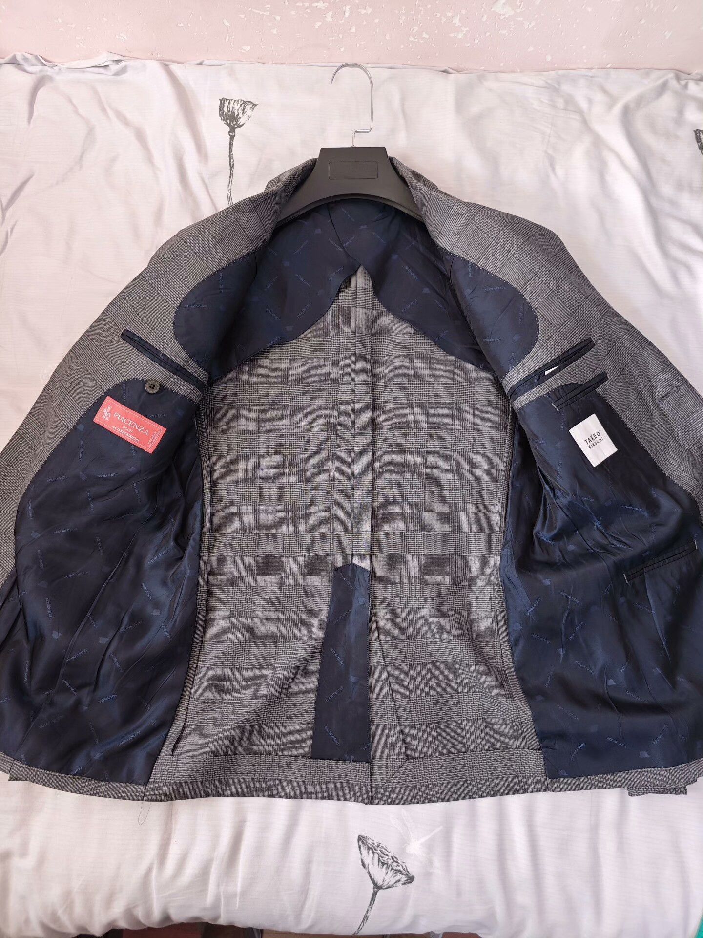 Takeo Kikuchi Takeo Kikuchi Gray Wool Silk Suit Size US S / EU 44-46 / 1 - 6 Thumbnail