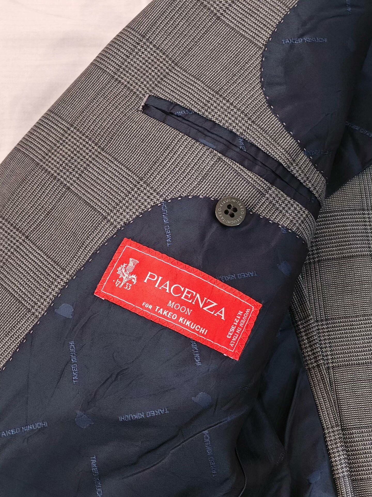 Takeo Kikuchi Takeo Kikuchi Gray Wool Silk Suit Size US S / EU 44-46 / 1 - 7 Thumbnail
