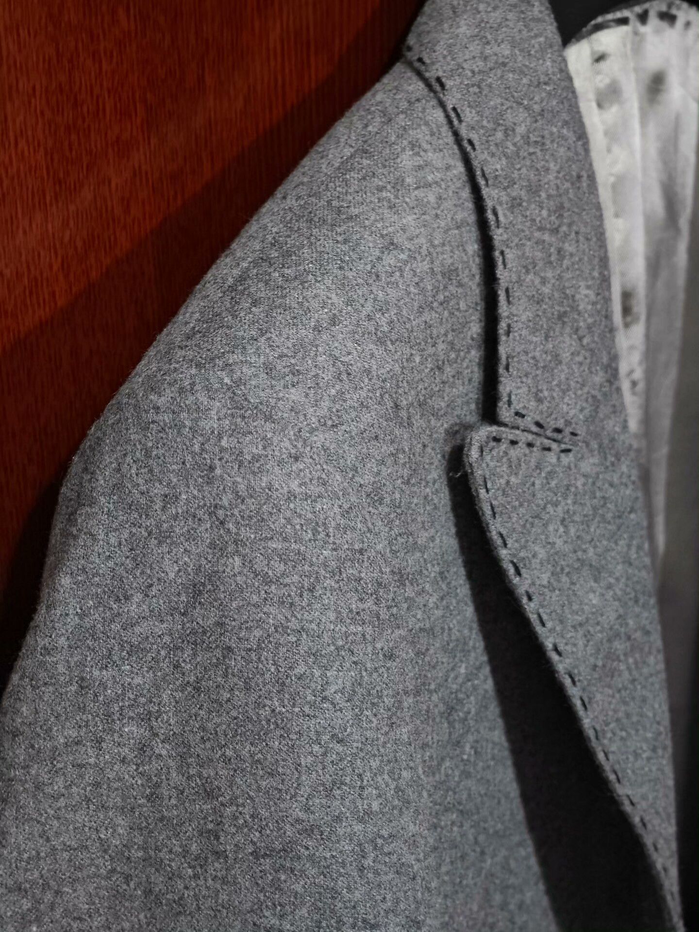 Holland & Holland Holland Esquire Gray Wool Blazer Size US M / EU 48-50 / 2 - 3 Thumbnail