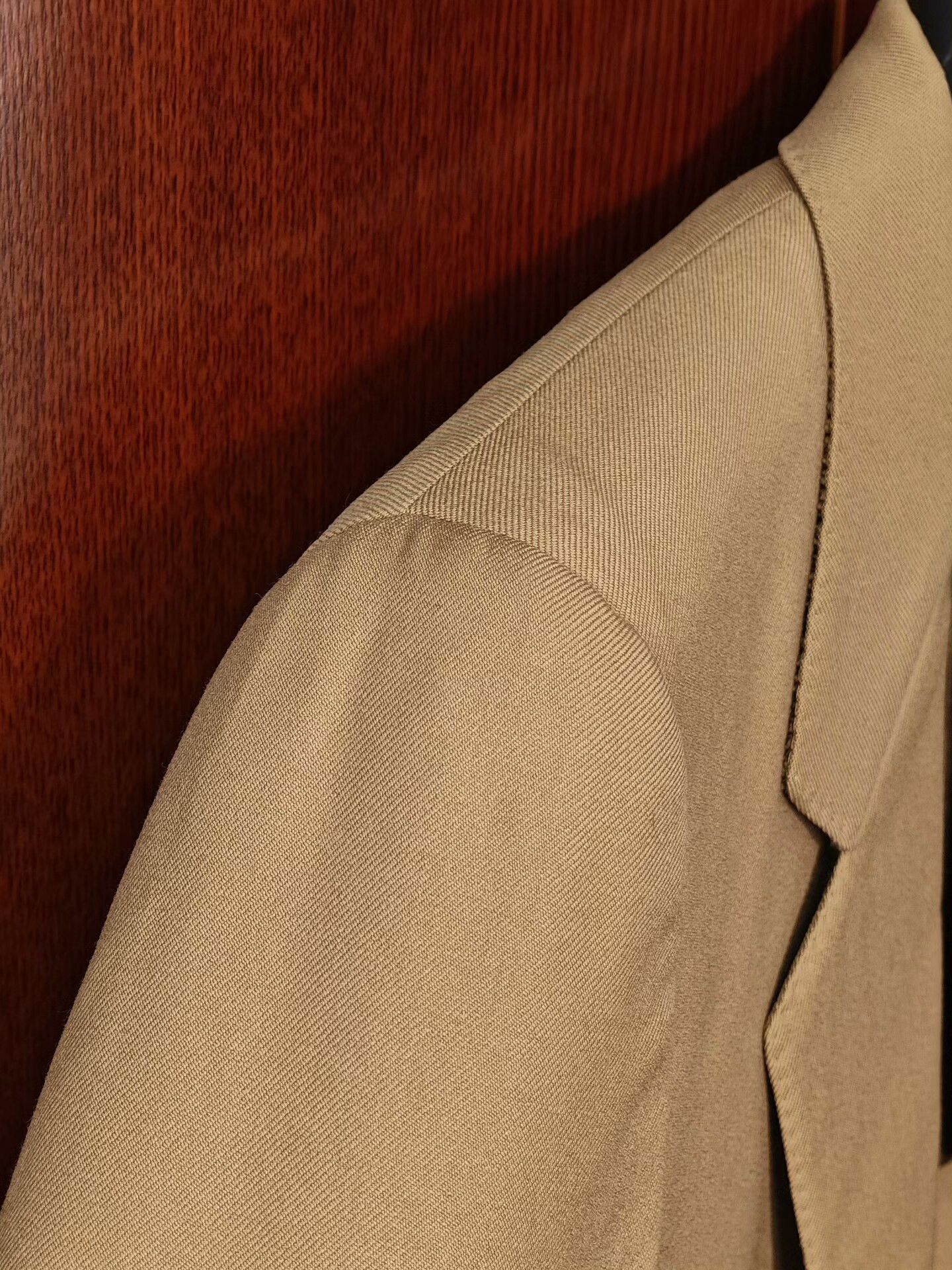 Ermenegildo Zegna Zegna Beige Wool Blend Suit Jacket Size US S / EU 44-46 / 1 - 3 Thumbnail