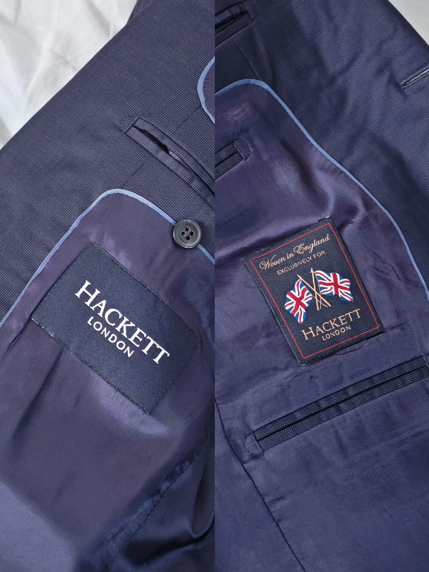 Hackett Hackett London Wool Blazer Jacket Size US M / EU 48-50 / 2 - 7 Thumbnail