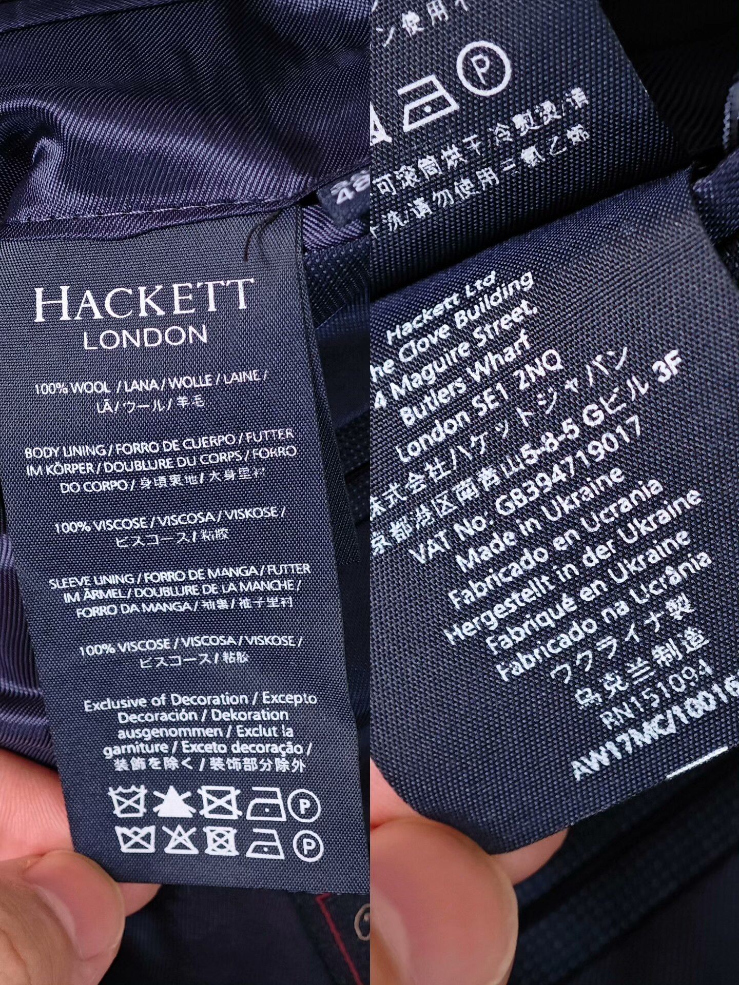 Hackett Hackett London Wool Blazer Jacket Size US M / EU 48-50 / 2 - 8 Thumbnail