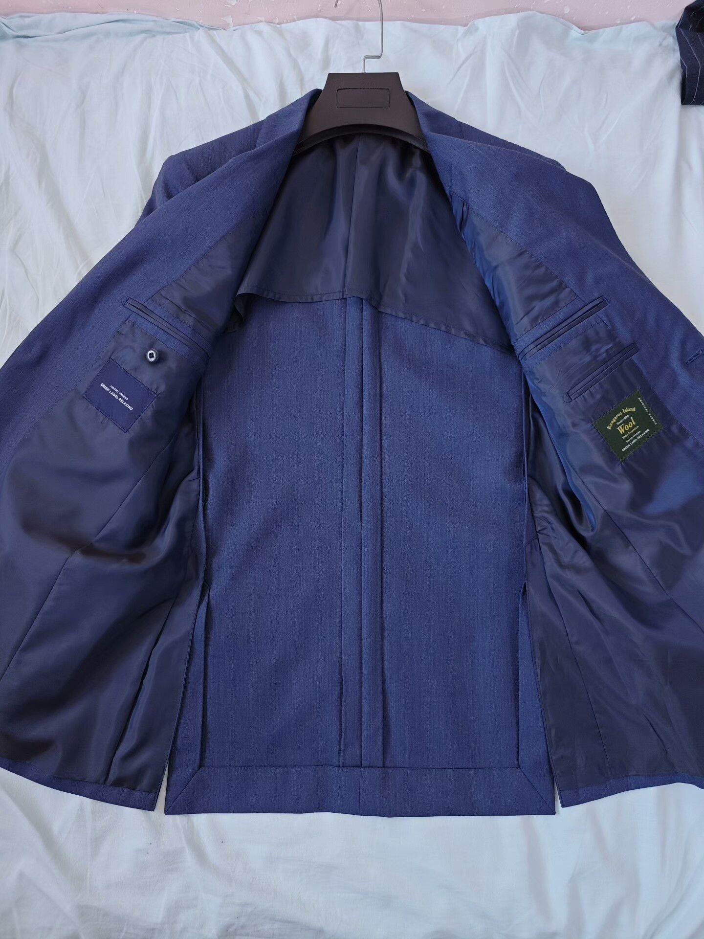 United Arrows Elegant Blue Wool Suit Jacket Size US S / EU 44-46 / 1 - 6 Thumbnail