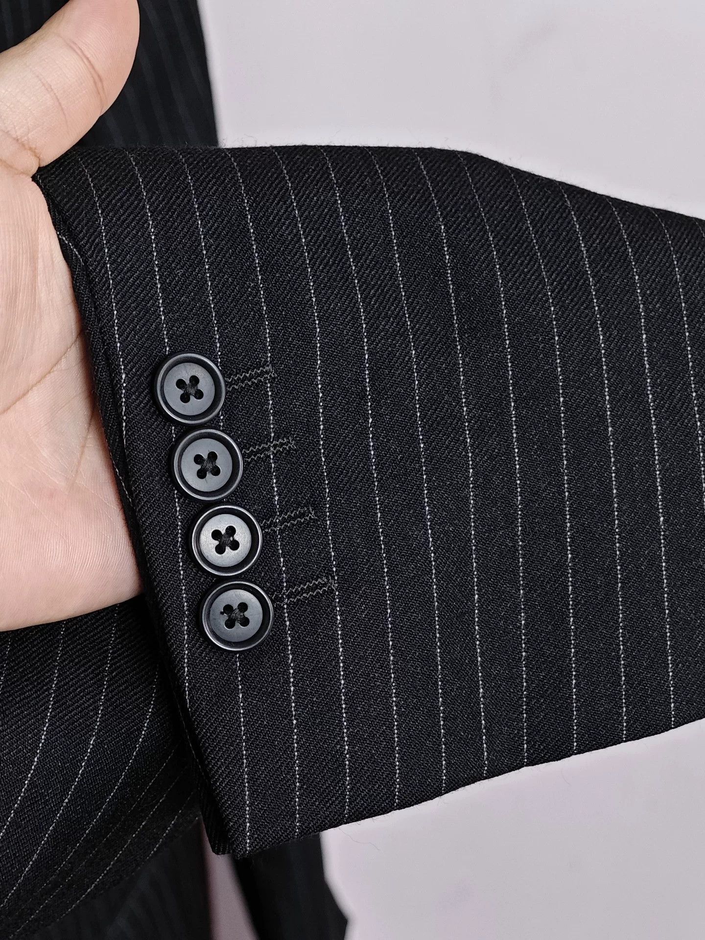Ring Jacket Japanese Wool and Linen Suit Set Size US S / EU 44-46 / 1 - 3 Thumbnail