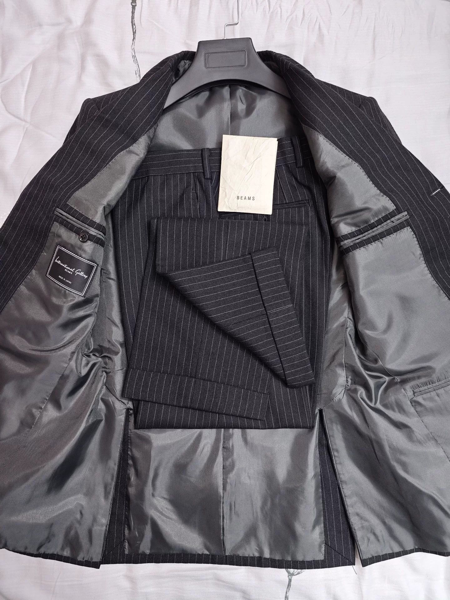 Ring Jacket Japanese Wool and Linen Suit Set Size US S / EU 44-46 / 1 - 5 Thumbnail