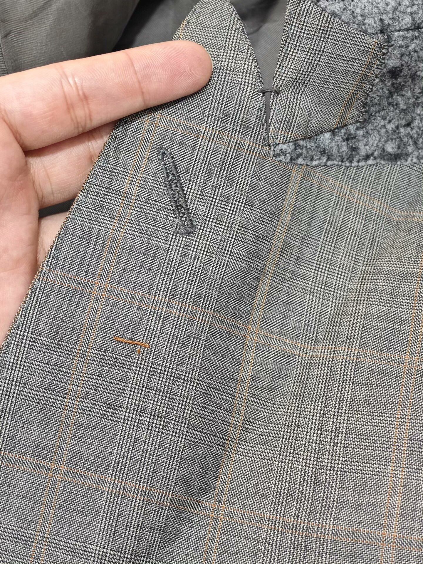 Ermenegildo Zegna Dunhill Italian Wool Blend Suit Jacket Size US L / EU 52-54 / 3 - 9 Thumbnail