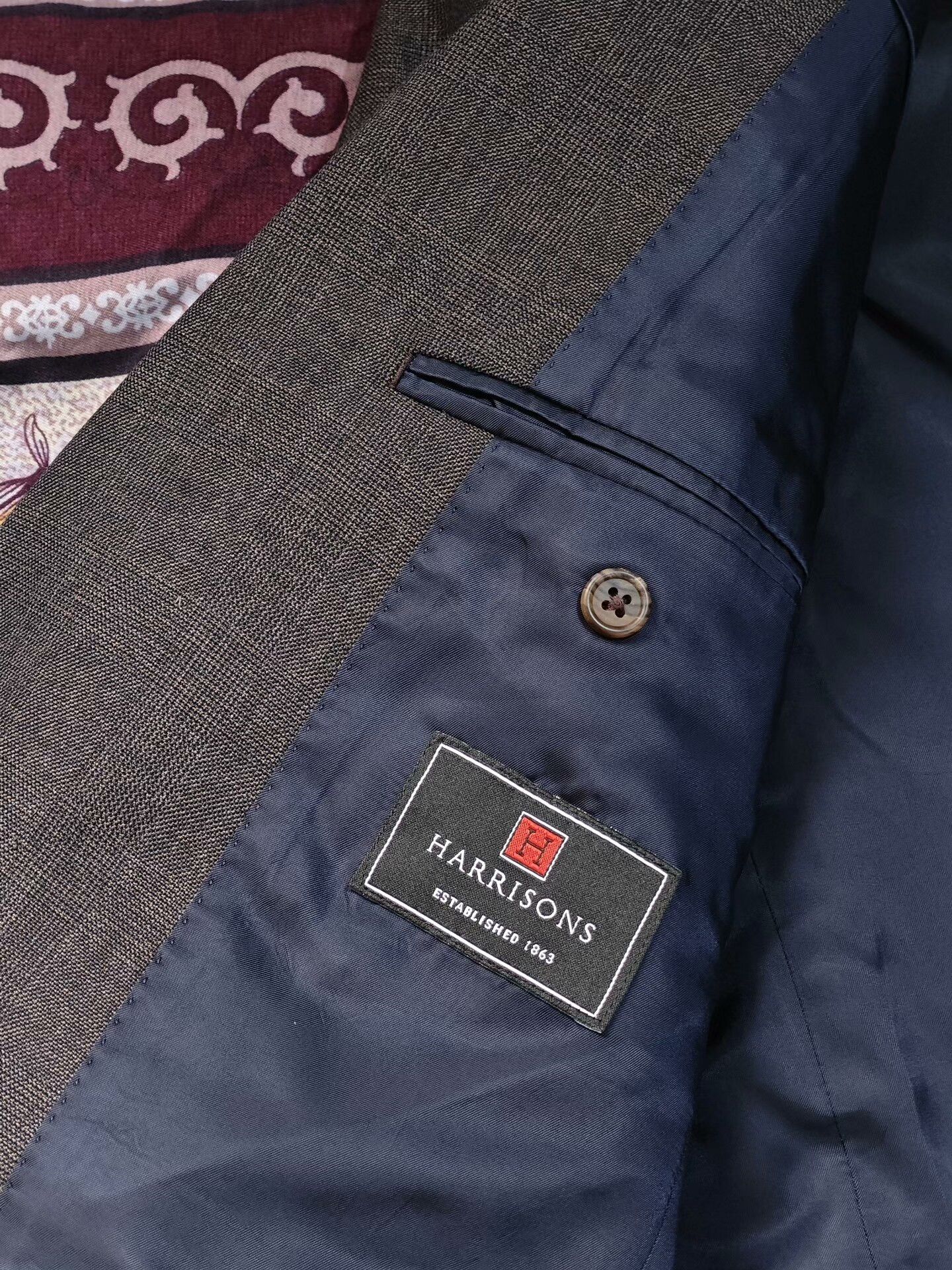 Harrington Custom Harrisons Wool Blazer Suit Size US S / EU 44-46 / 1 - 5 Thumbnail