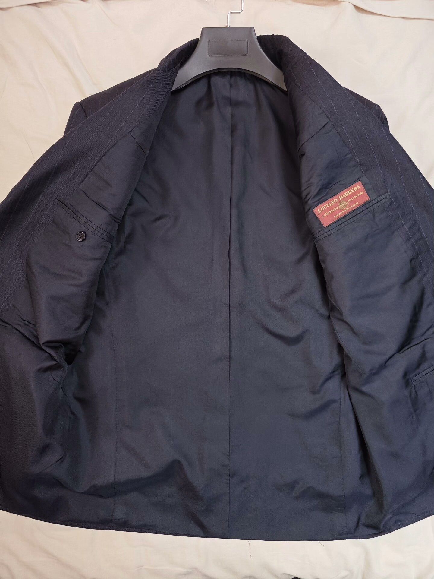 Luciano Barbera Luciano Barbera Wool Suit Jacket Size US M / EU 48-50 / 2 - 6 Thumbnail