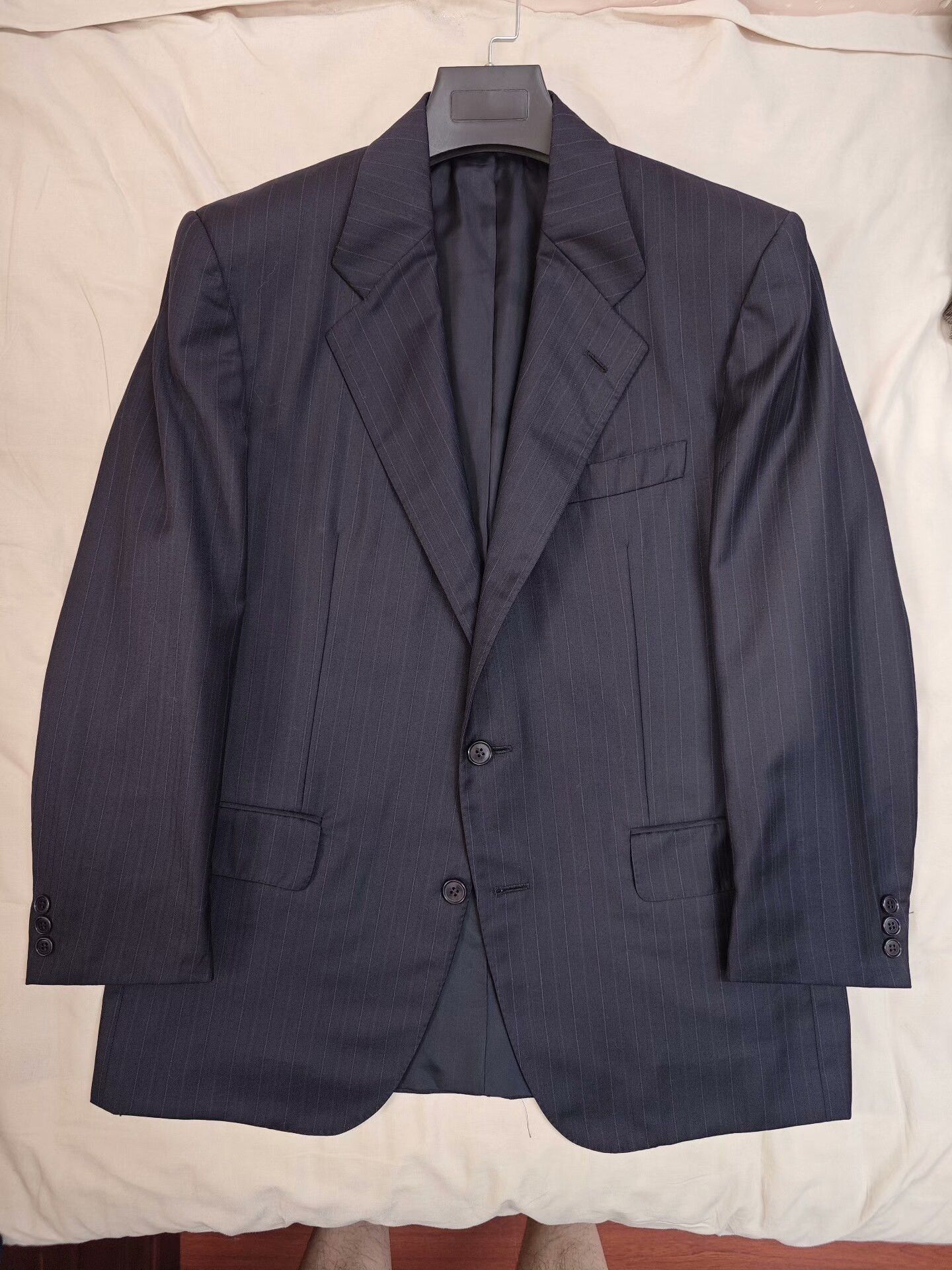 Luciano Barbera Luciano Barbera Wool Suit Jacket Size US M / EU 48-50 / 2 - 5 Thumbnail