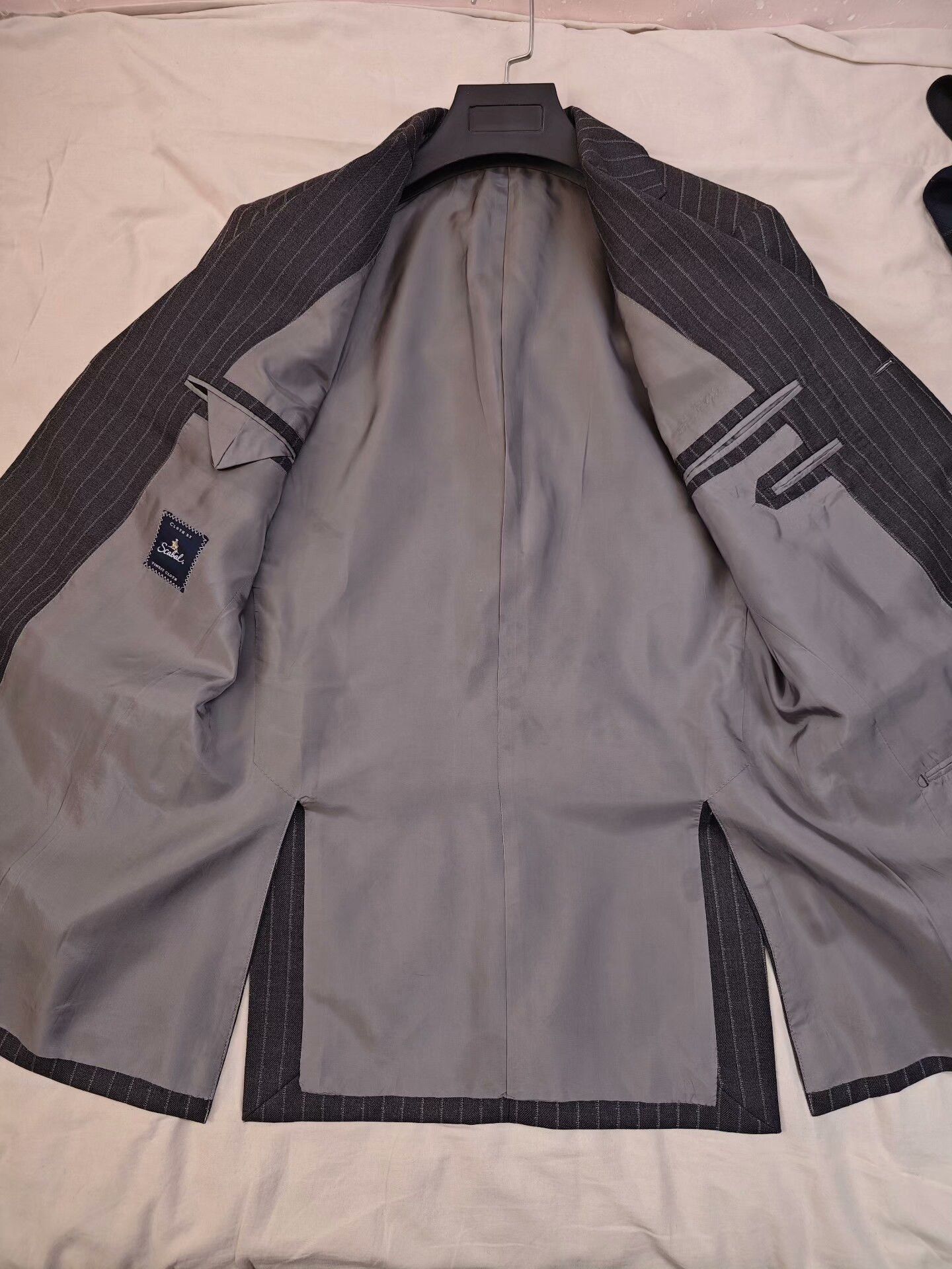 SCABAL SCABAL Custom Gray Wool Suit Size US S / EU 44-46 / 1 - 6 Thumbnail