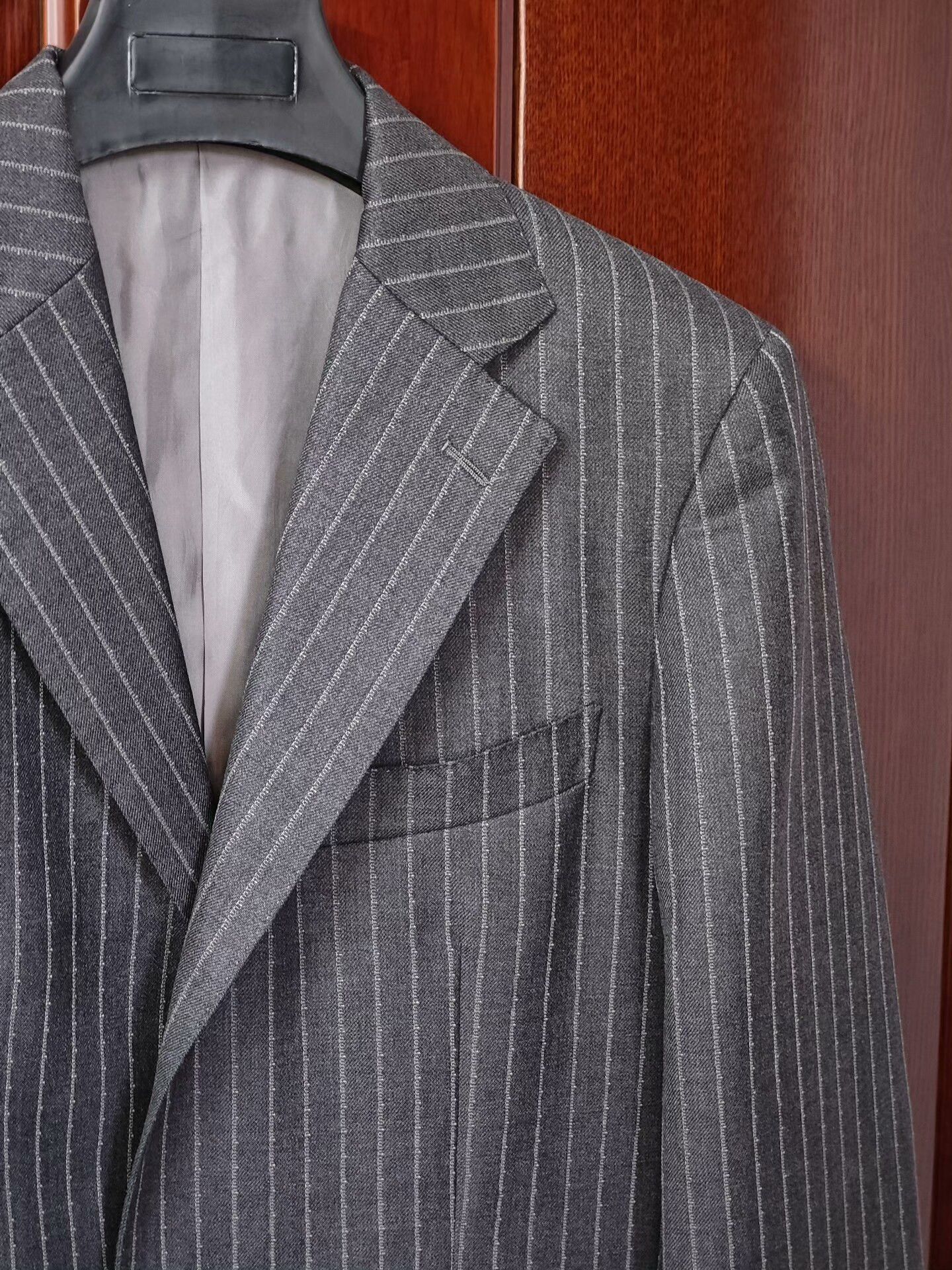 SCABAL SCABAL Custom Gray Wool Suit Size US S / EU 44-46 / 1 - 2 Thumbnail