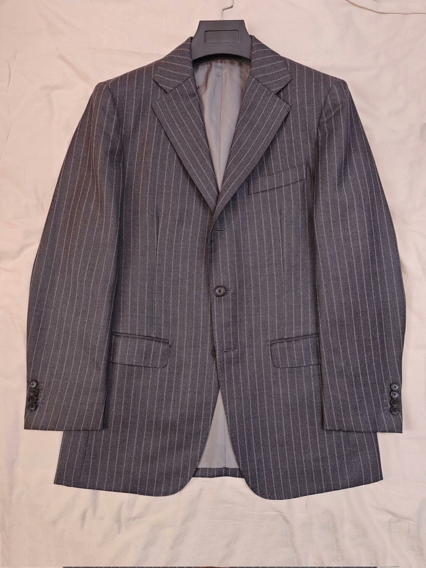 SCABAL SCABAL Custom Gray Wool Suit Size US S / EU 44-46 / 1 - 5 Thumbnail