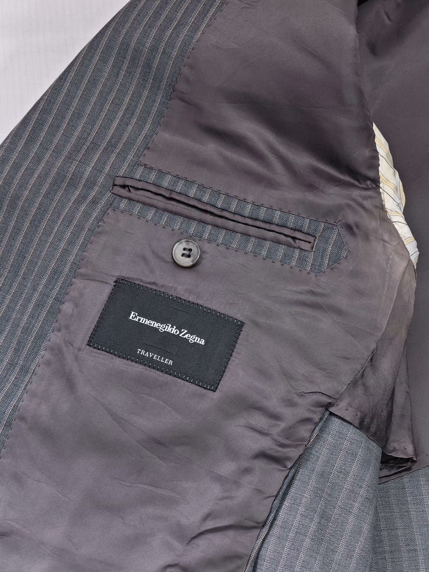 Ermenegildo Zegna Zegna Wool Silk Linen Blazer Size US S / EU 44-46 / 1 - 7 Thumbnail