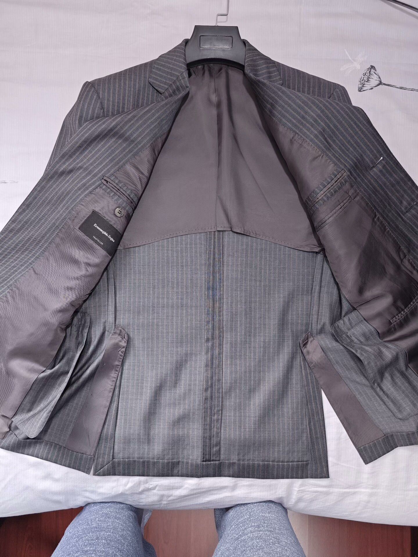 Ermenegildo Zegna Zegna Wool Silk Linen Blazer Size US S / EU 44-46 / 1 - 6 Thumbnail