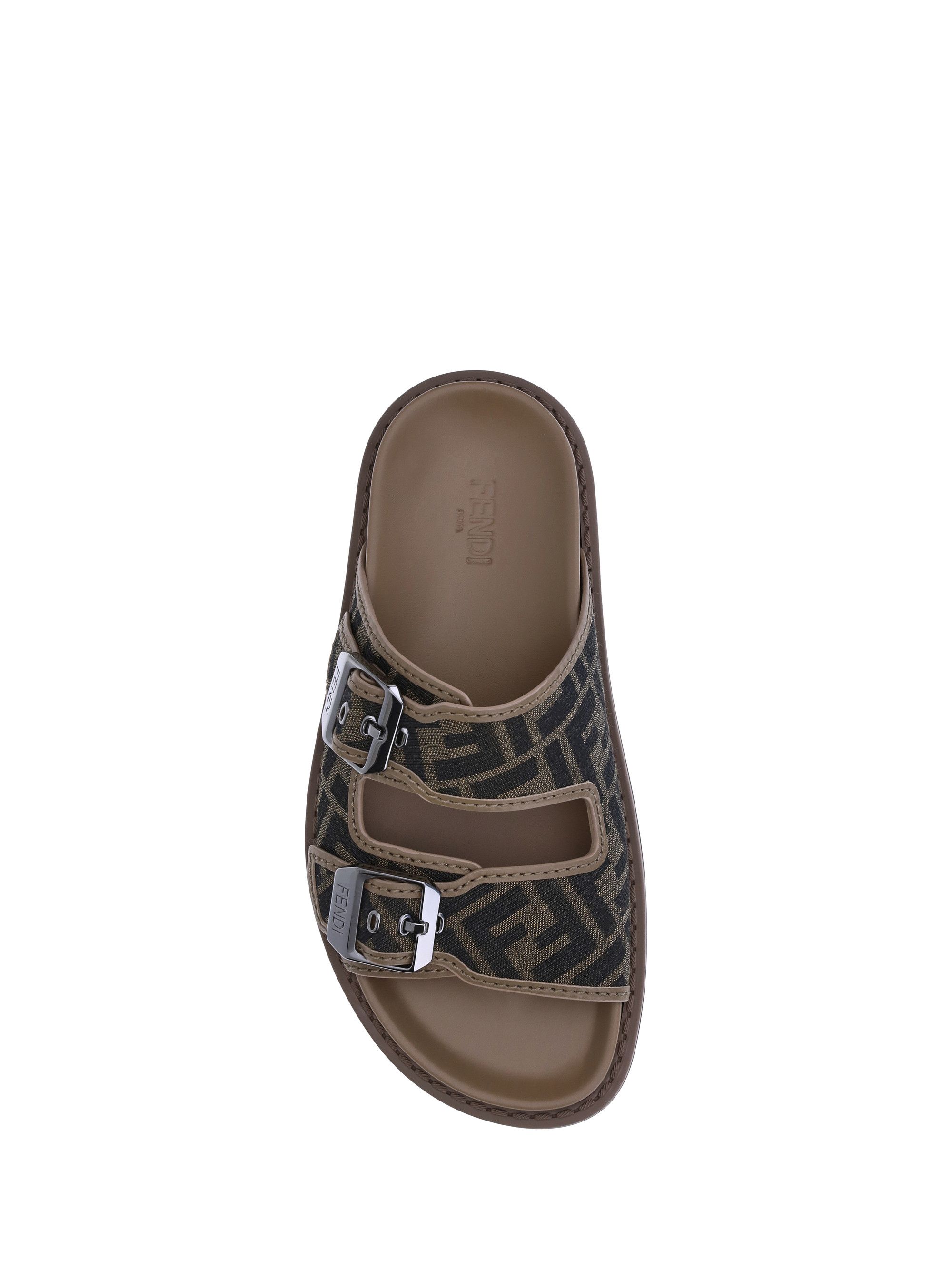 Fendi FF Sandals Size US 12 / EU 45 - 4 Thumbnail