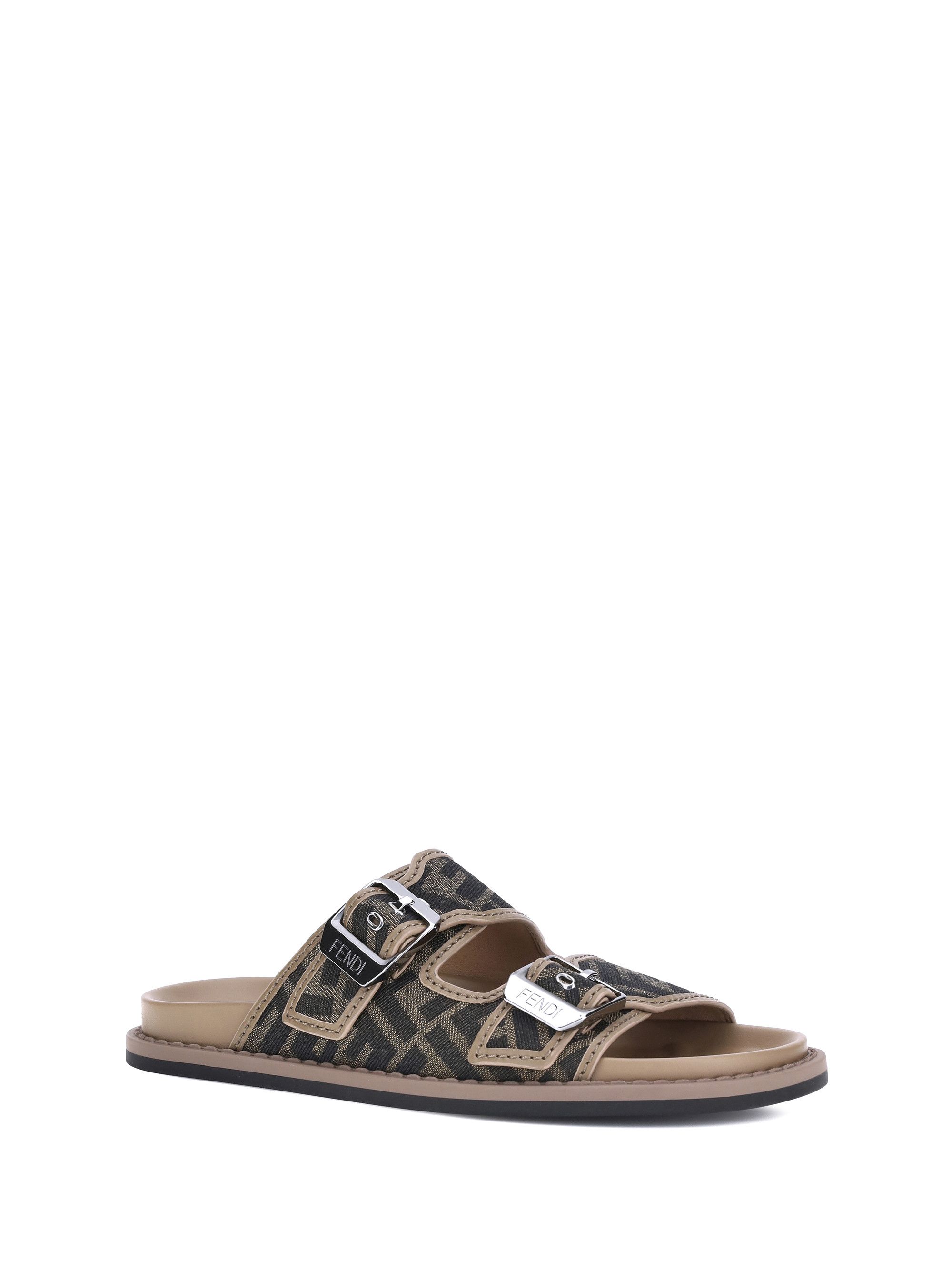 Fendi FF Sandals Size US 7 / EU 40 - 2 Thumbnail