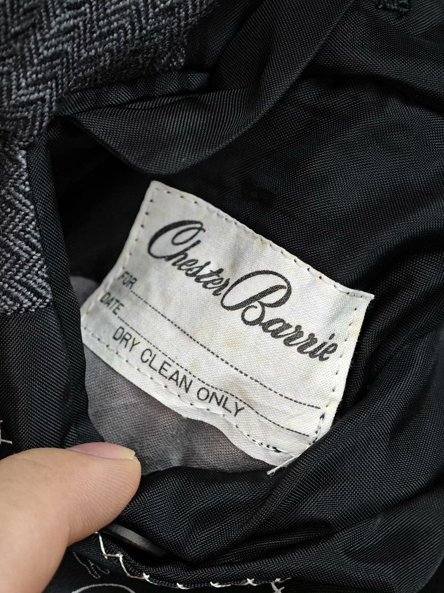 Chester Barrie Chester Barrie Custom Suit in Gray Size US M / EU 48-50 / 2 - 8 Thumbnail
