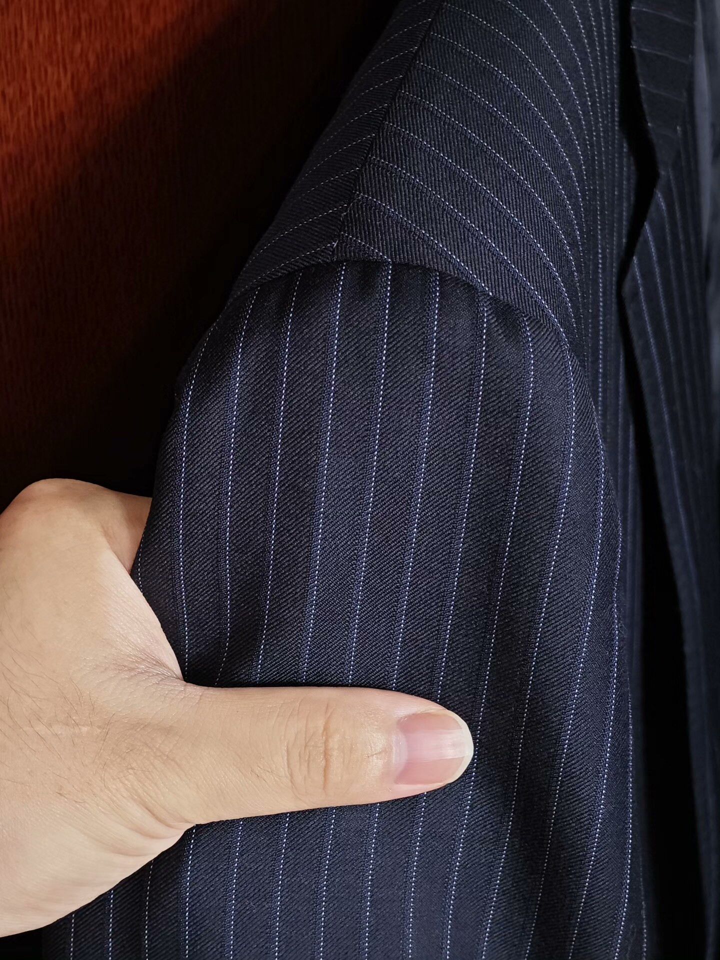 Belvest Belvest Italian Wool Blazer with Stripes Size US L / EU 52-54 / 3 - 3 Thumbnail