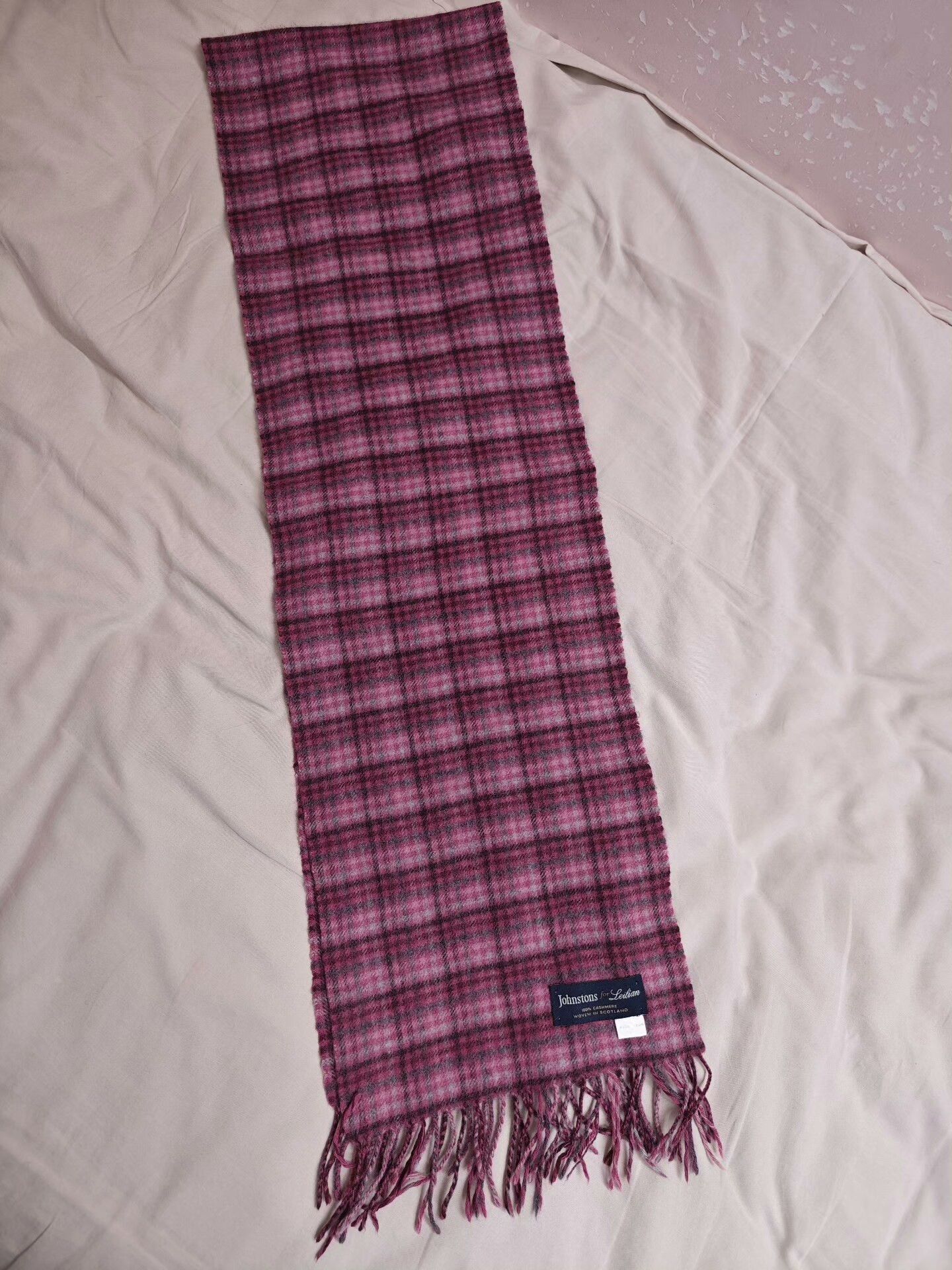 Johnstons Of Elgin Johnstons Cashmere Scarf for Leilian Size ONE SIZE - 3 Thumbnail