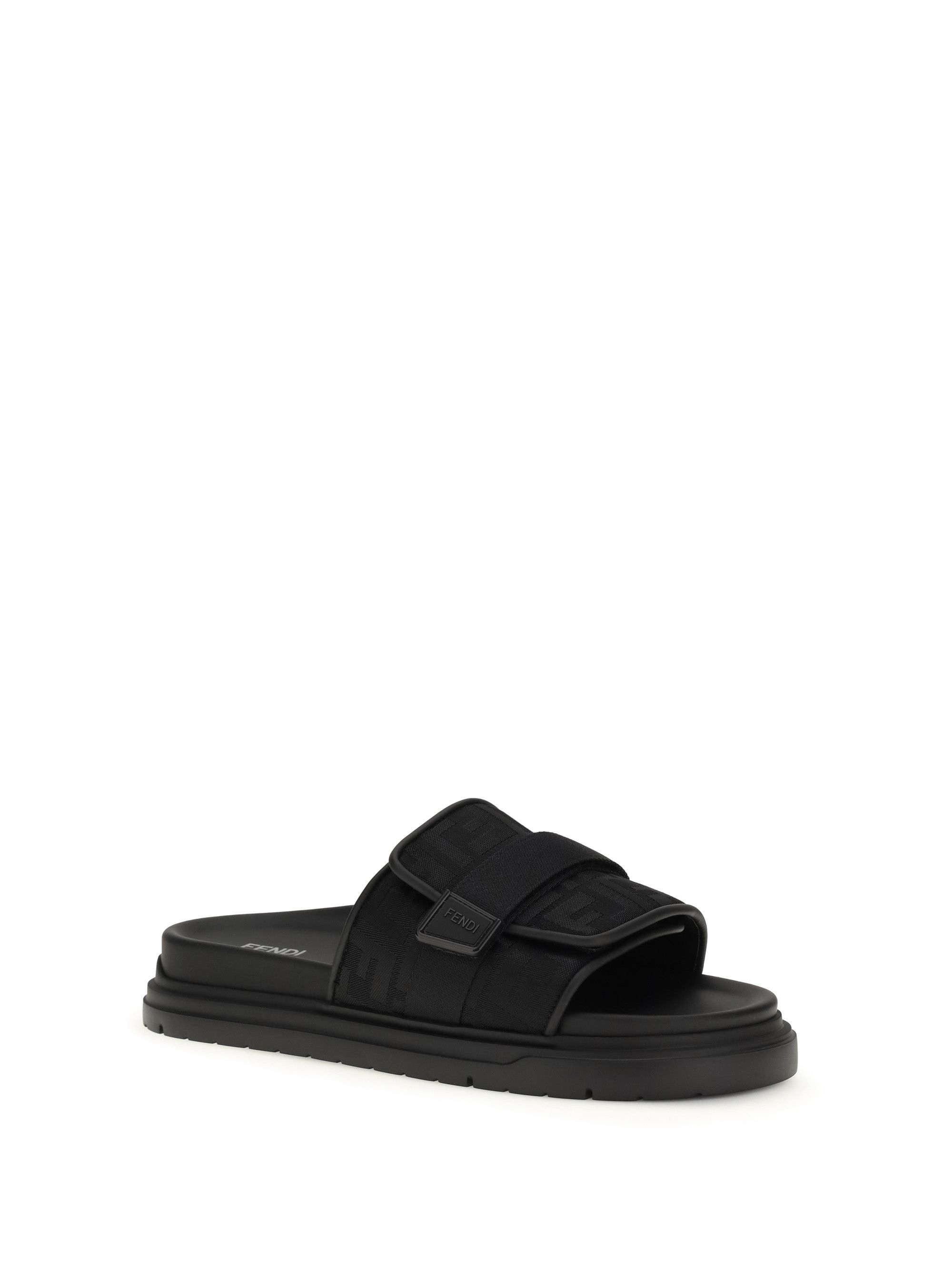 Fendi Chunky Slide Sandals Size US 7 / EU 40 - 2 Thumbnail